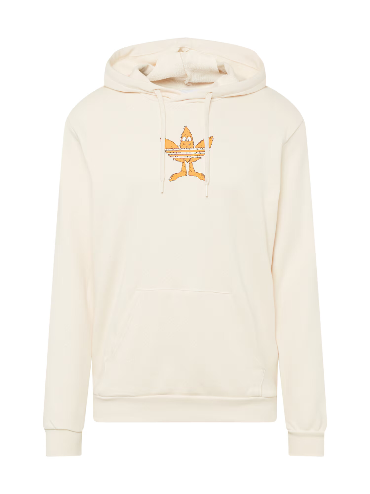 ADIDAS ORIGINALS Majica 'FUN' oranžna / naravno bela - Pepit.si