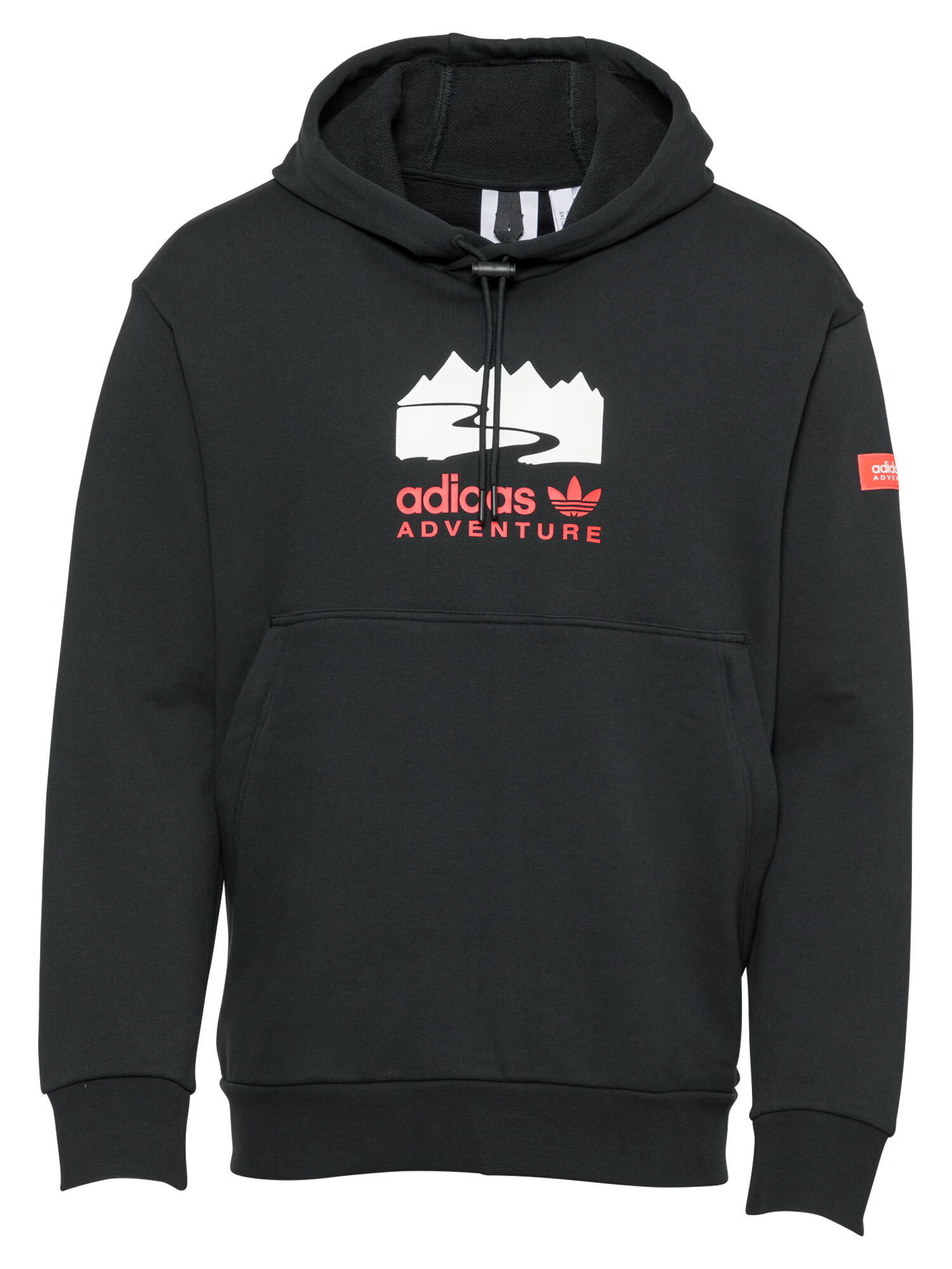 ADIDAS ORIGINALS Majica grenada / črna / bela - Pepit.si