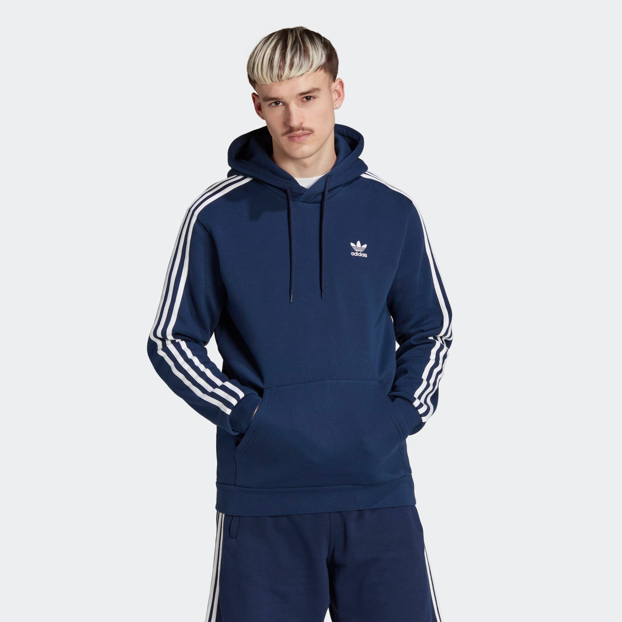 ADIDAS ORIGINALS Majica indigo / bela - Pepit.si