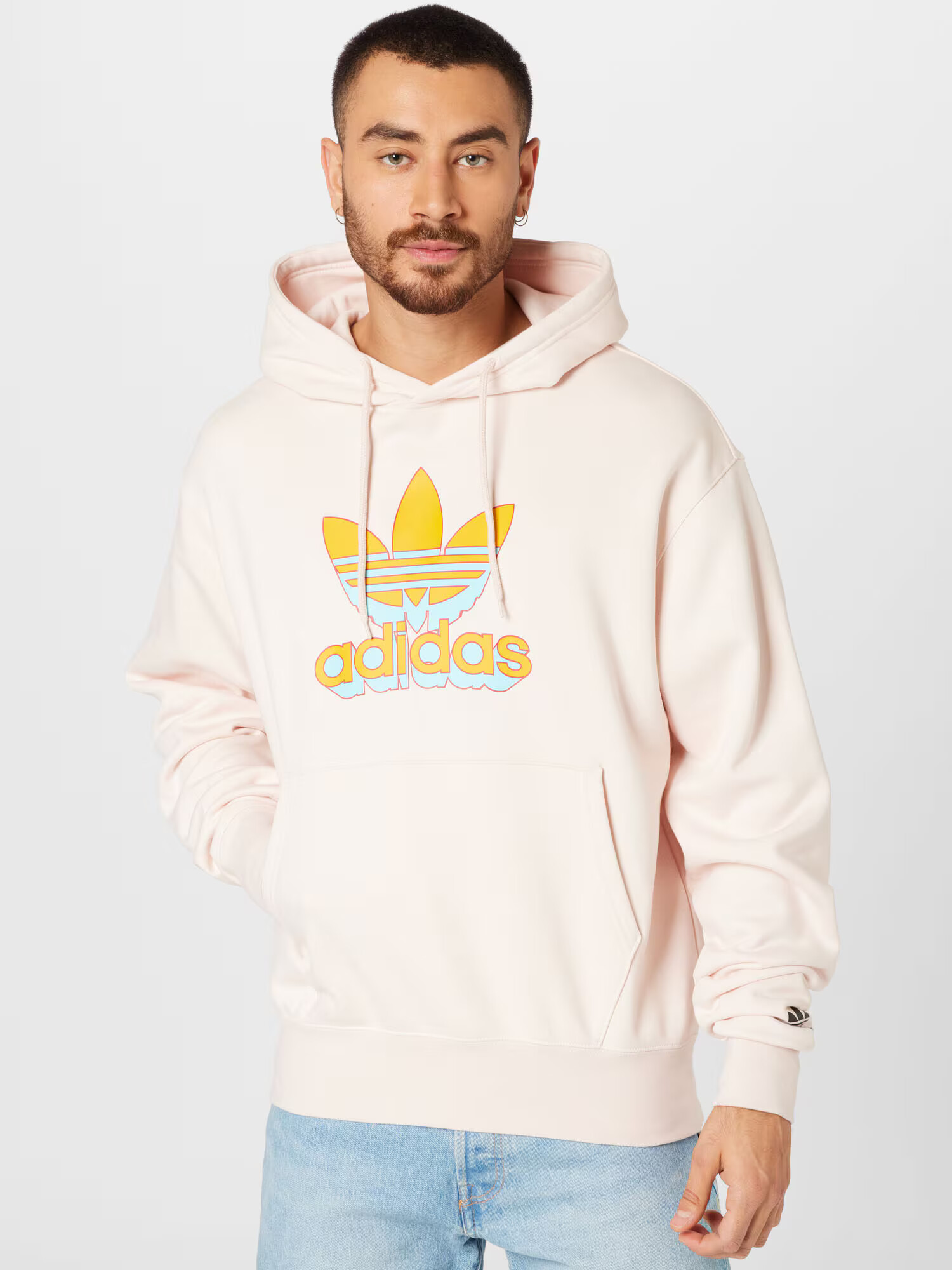 ADIDAS ORIGINALS Majica kremna / turkizna / oranžna / črna - Pepit.si