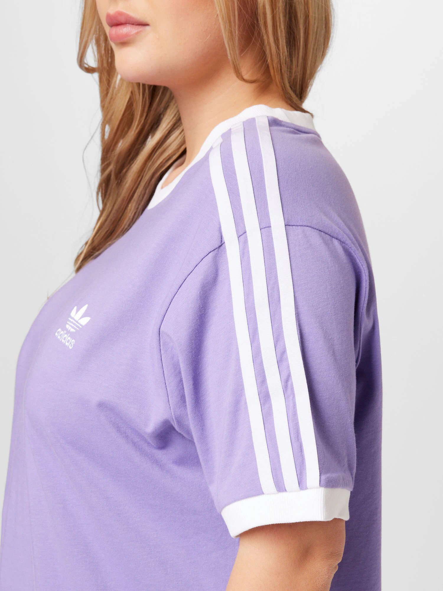 ADIDAS ORIGINALS Majica lila / bela - Pepit.si