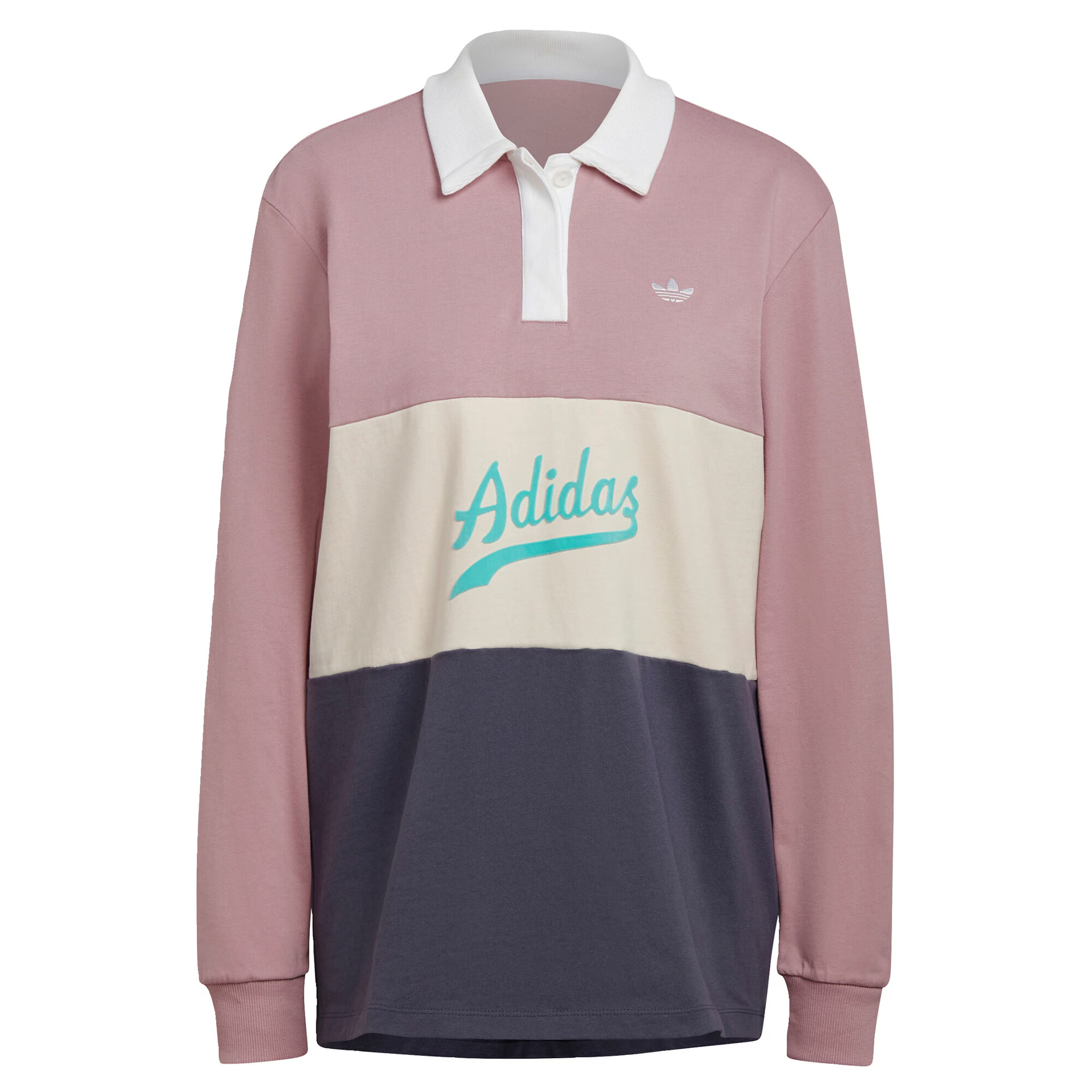 ADIDAS ORIGINALS Majica mauve / temno modra / bela / bež - Pepit.si