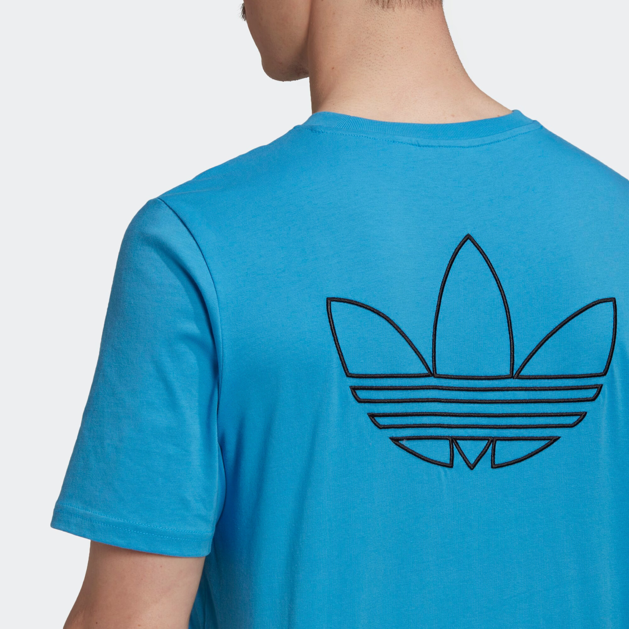 ADIDAS ORIGINALS Majica nebeško modra / črna - Pepit.si