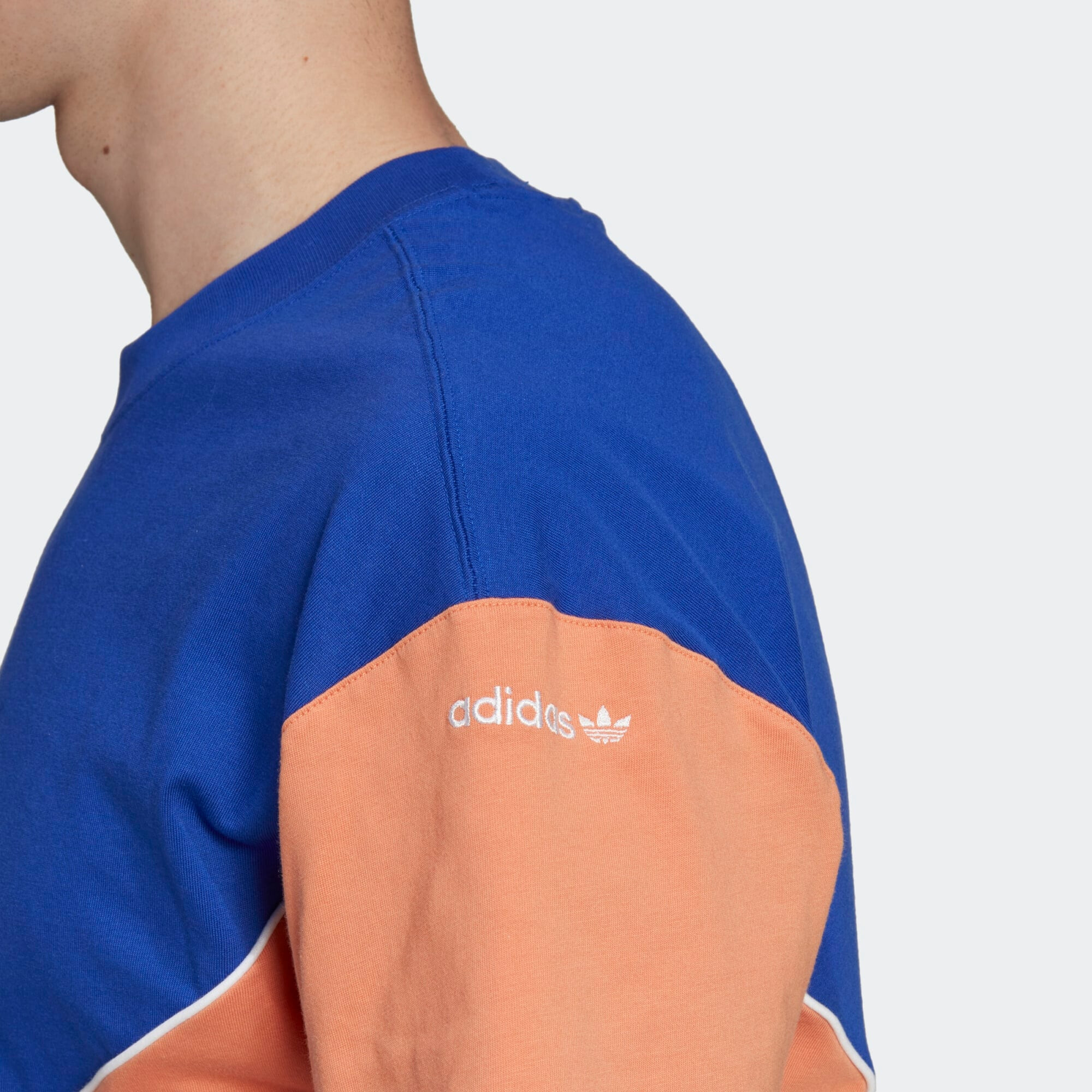 ADIDAS ORIGINALS Majica modra / oranžna / bela - Pepit.si