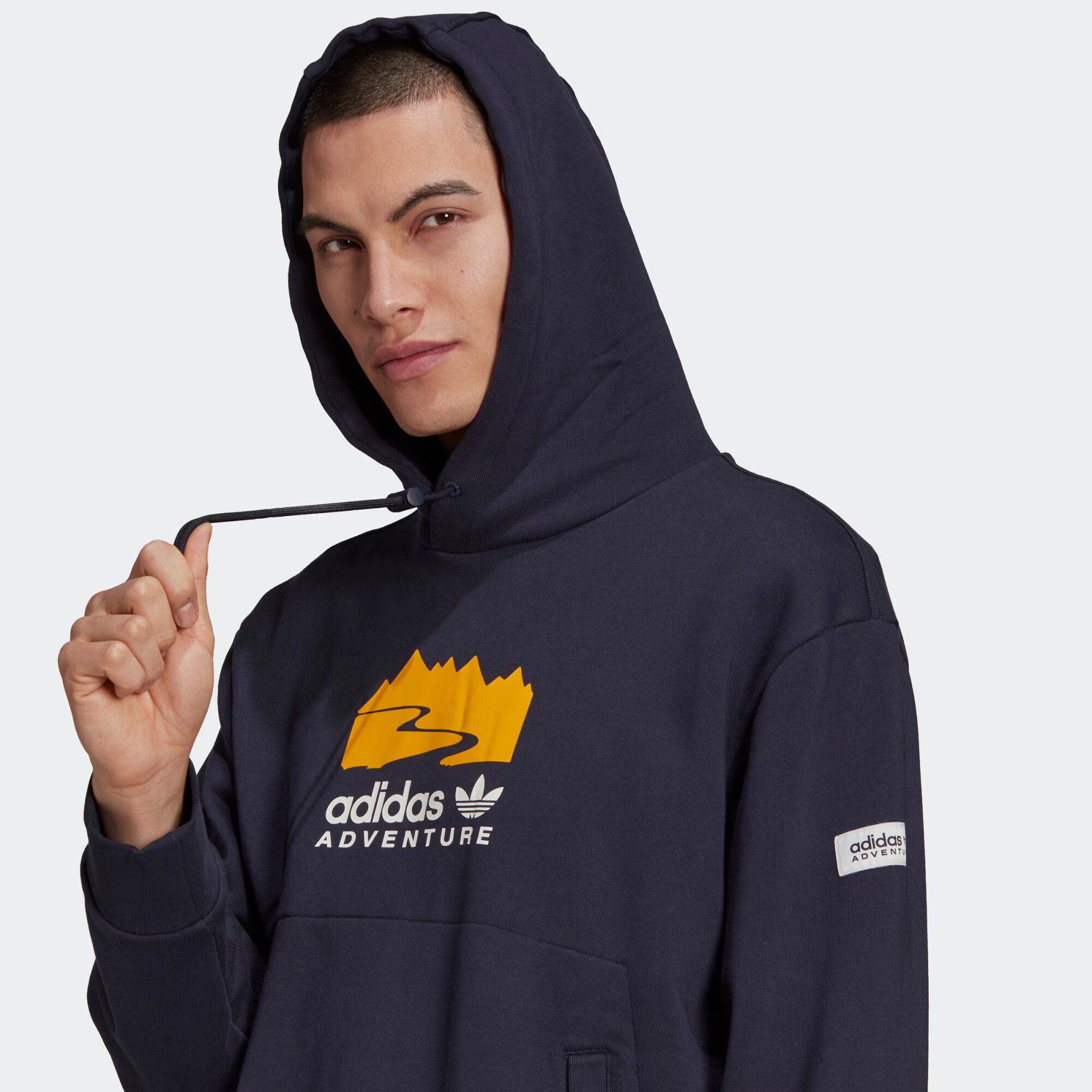 ADIDAS ORIGINALS Majica nočno modra / rumena / bela - Pepit.si