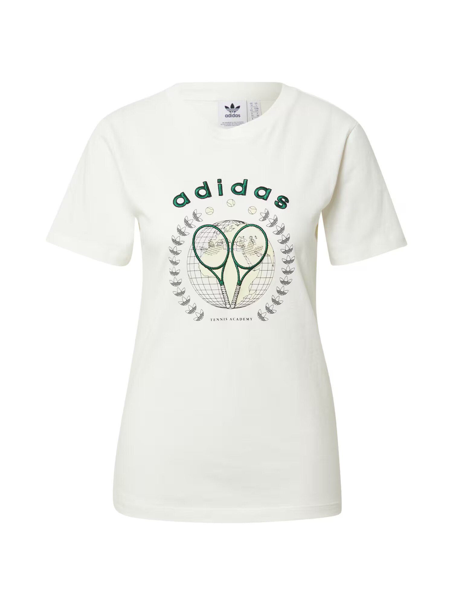 ADIDAS ORIGINALS Majica off-bela / jelka / svetlo rumena / črna - Pepit.si