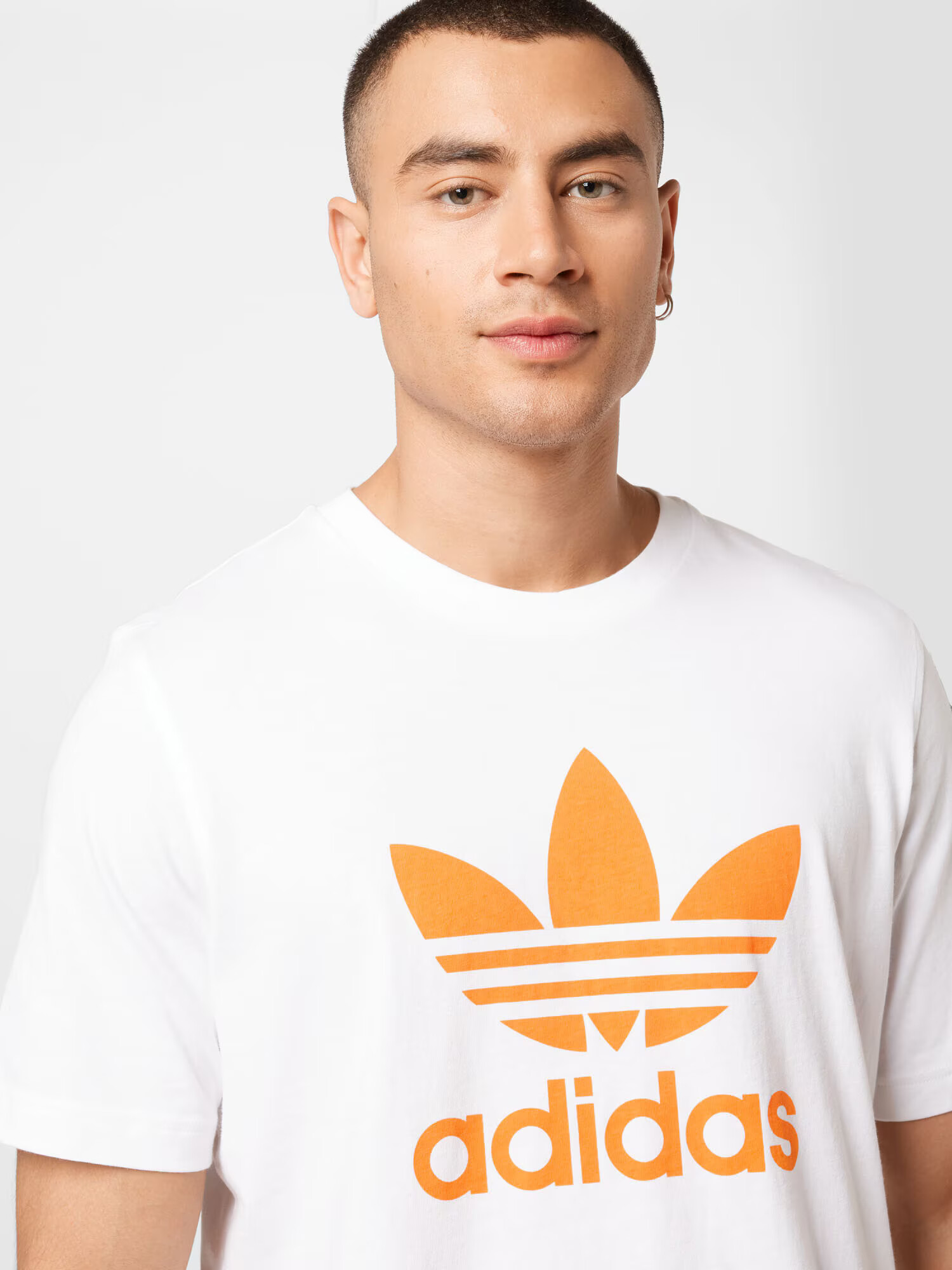 ADIDAS ORIGINALS Majica oranžna / bela - Pepit.si