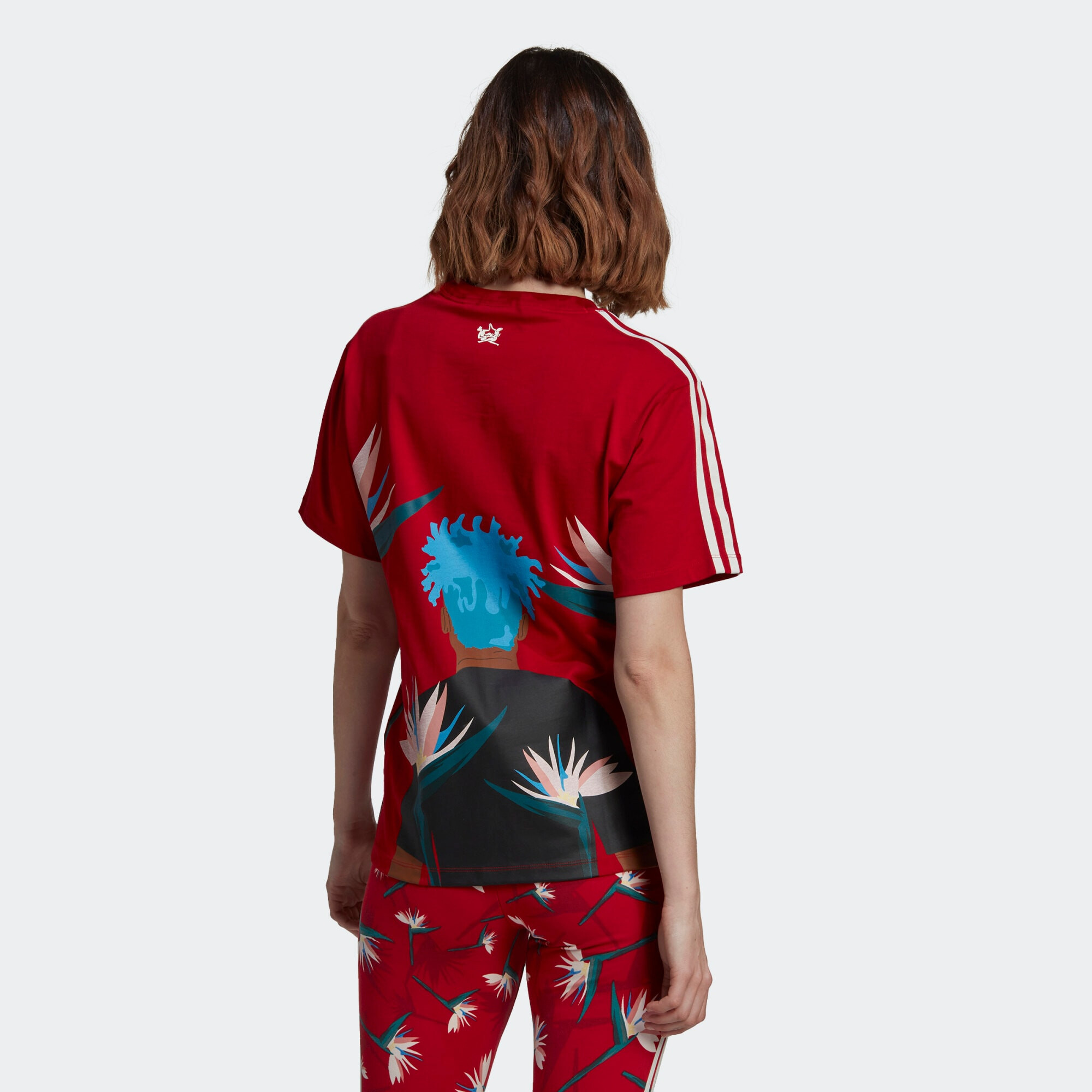 ADIDAS ORIGINALS Majica mešane barve / rdeča - Pepit.si