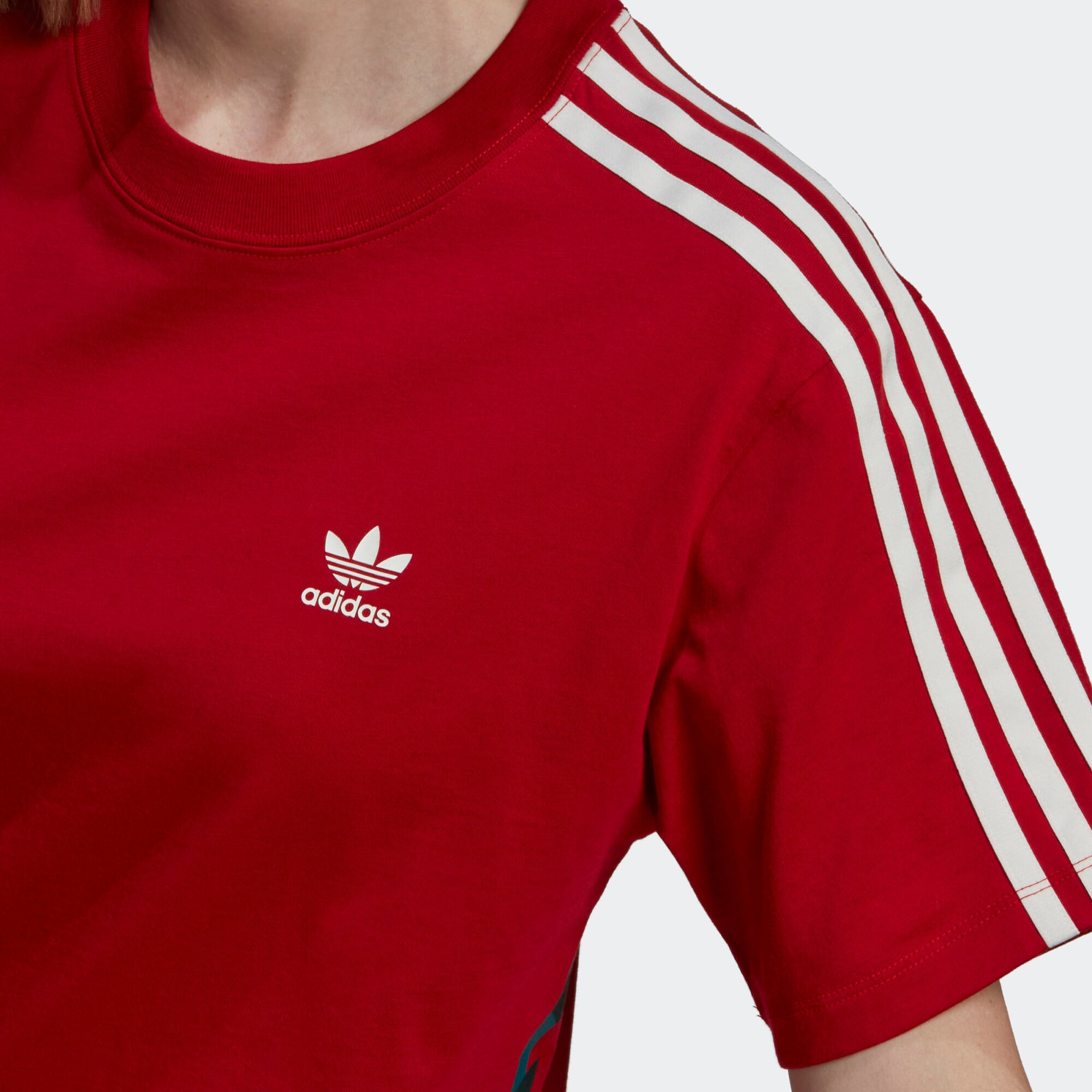 ADIDAS ORIGINALS Majica mešane barve / rdeča - Pepit.si