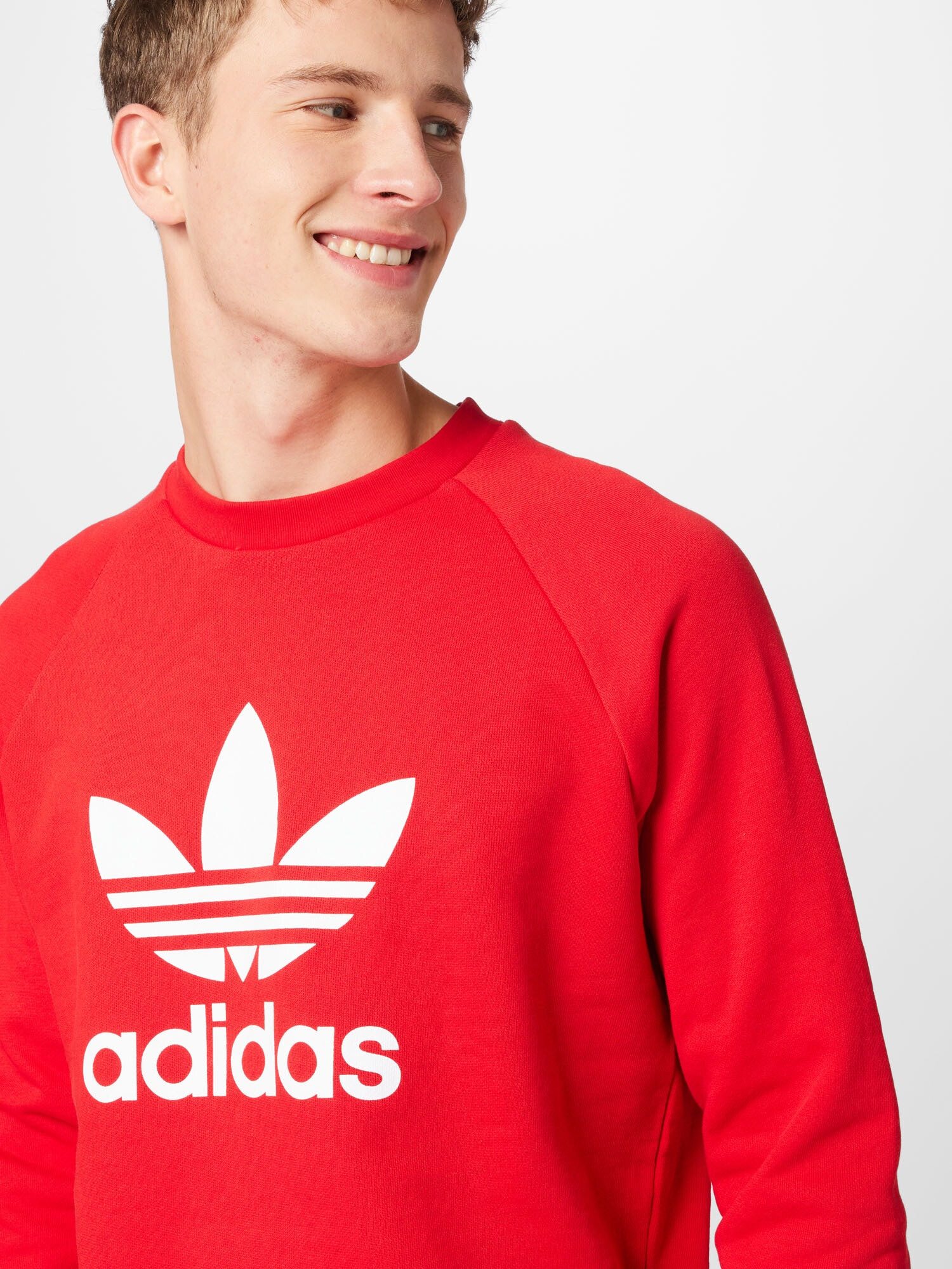 ADIDAS ORIGINALS Majica rdeča / bela - Pepit.si