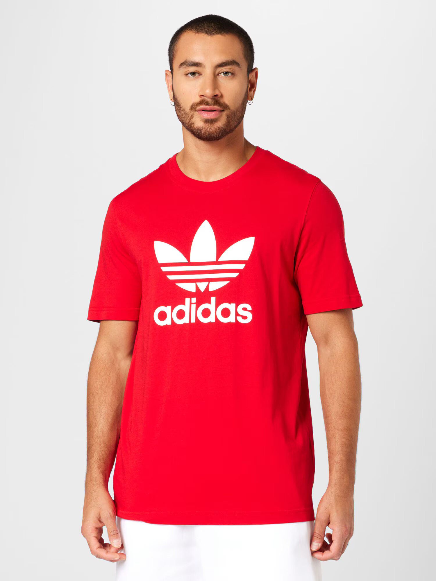 ADIDAS ORIGINALS Majica rdeča / bela - Pepit.si