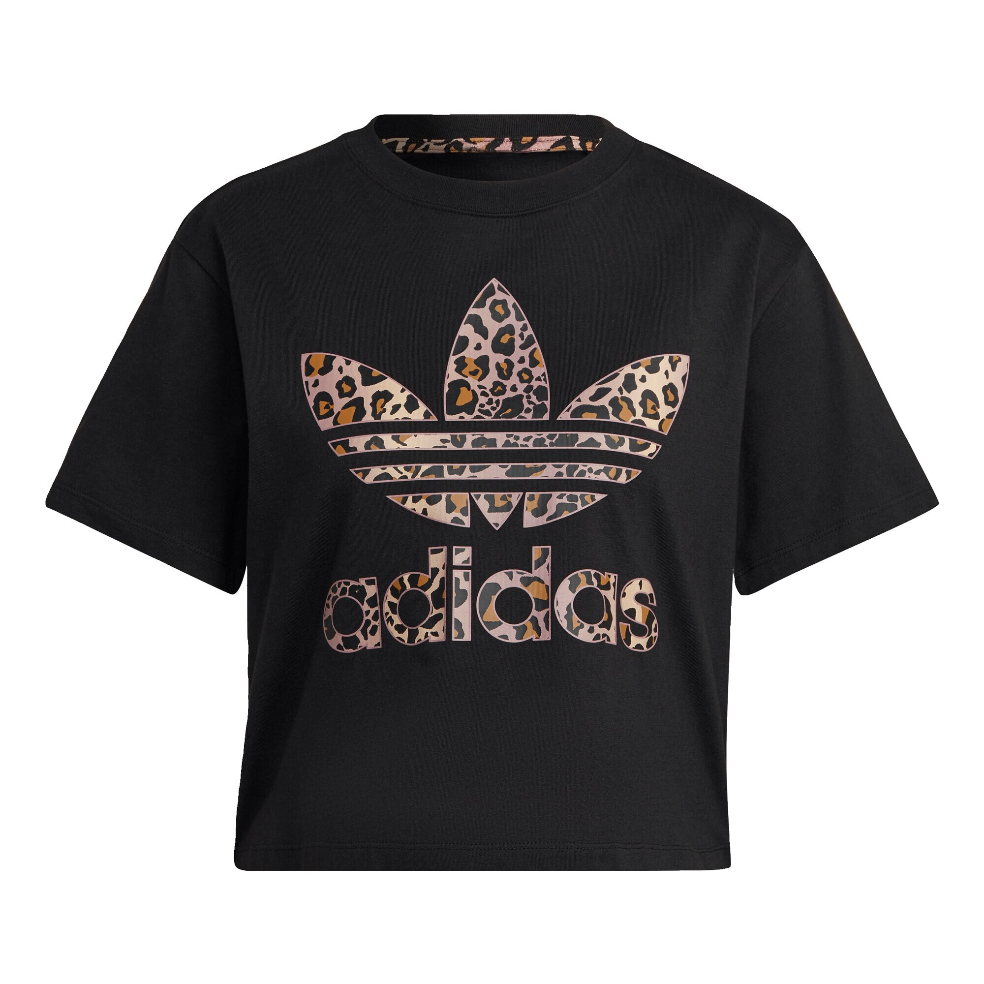 ADIDAS ORIGINALS Majica rjava / svetlo lila / črna - Pepit.si