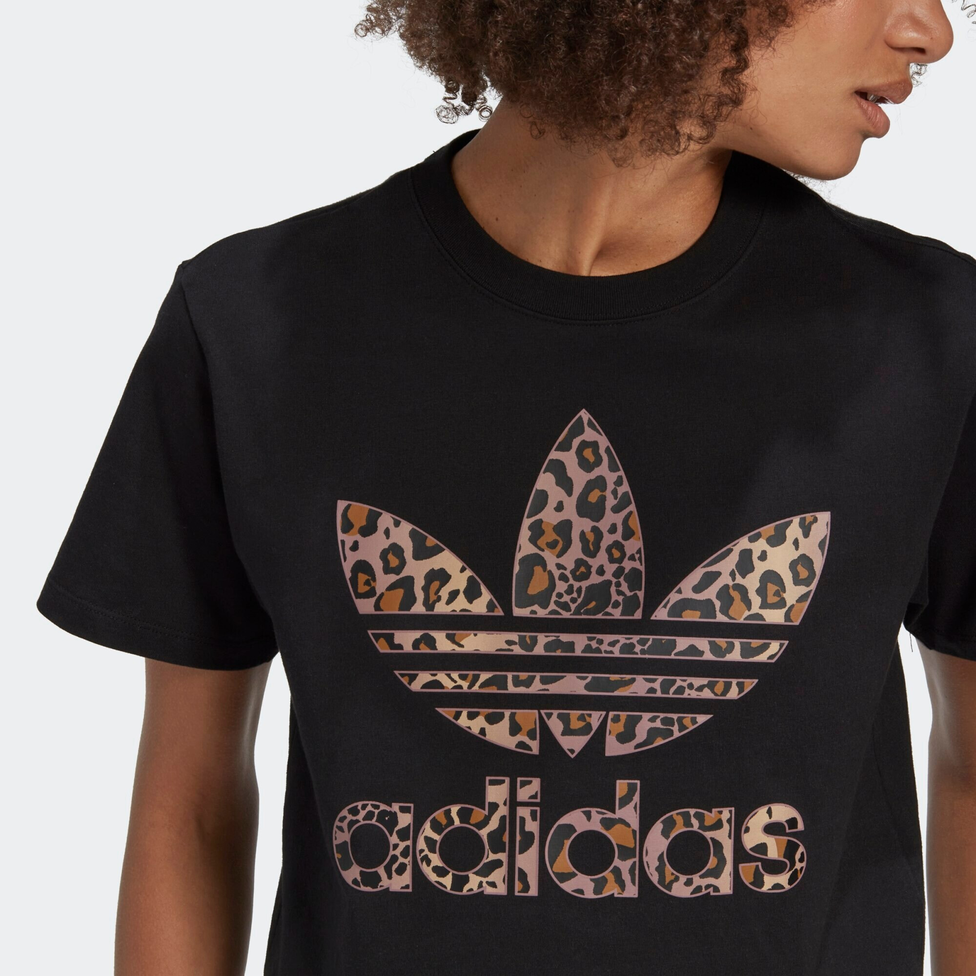 ADIDAS ORIGINALS Majica rjava / svetlo lila / črna - Pepit.si