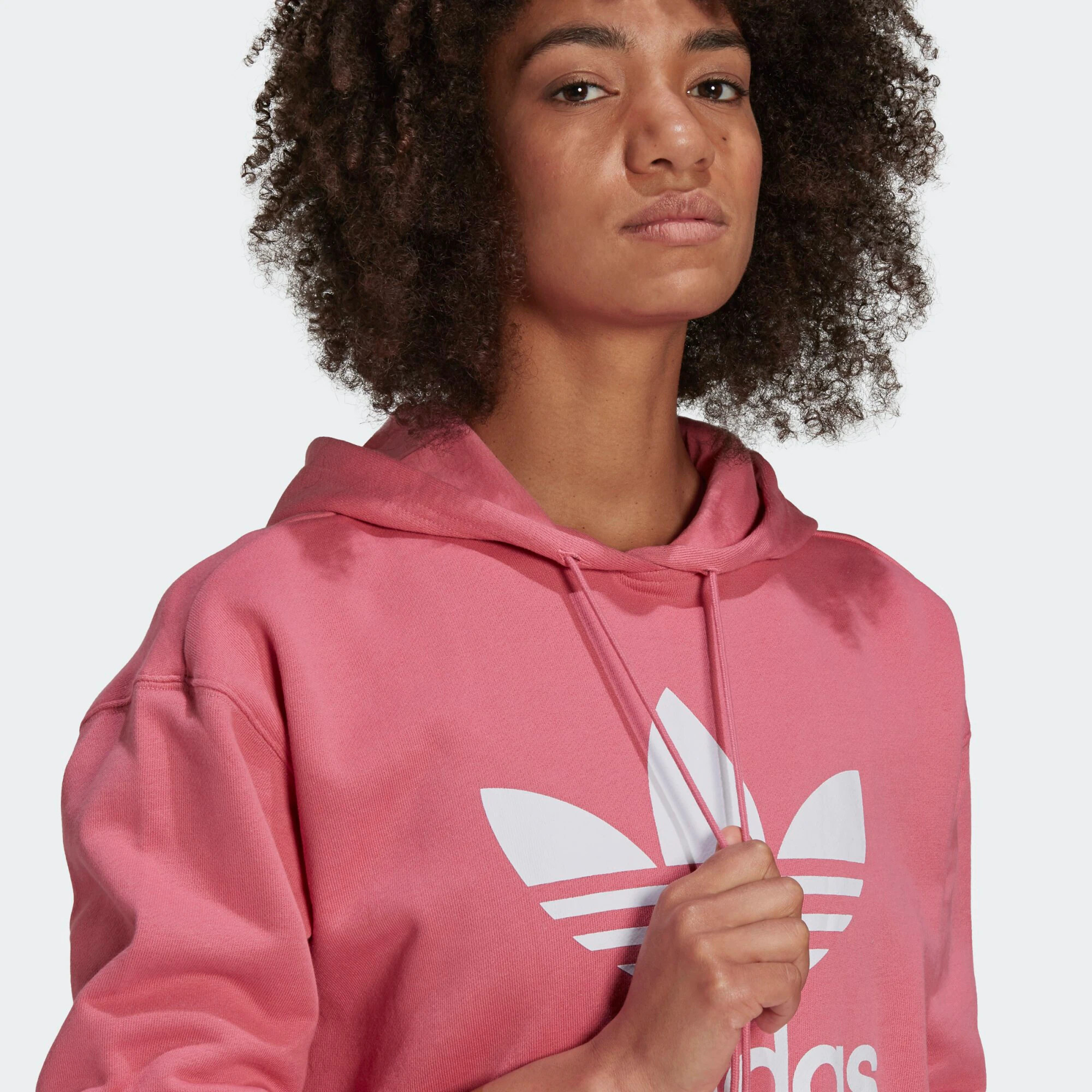 ADIDAS ORIGINALS Majica rosé / bela - Pepit.si