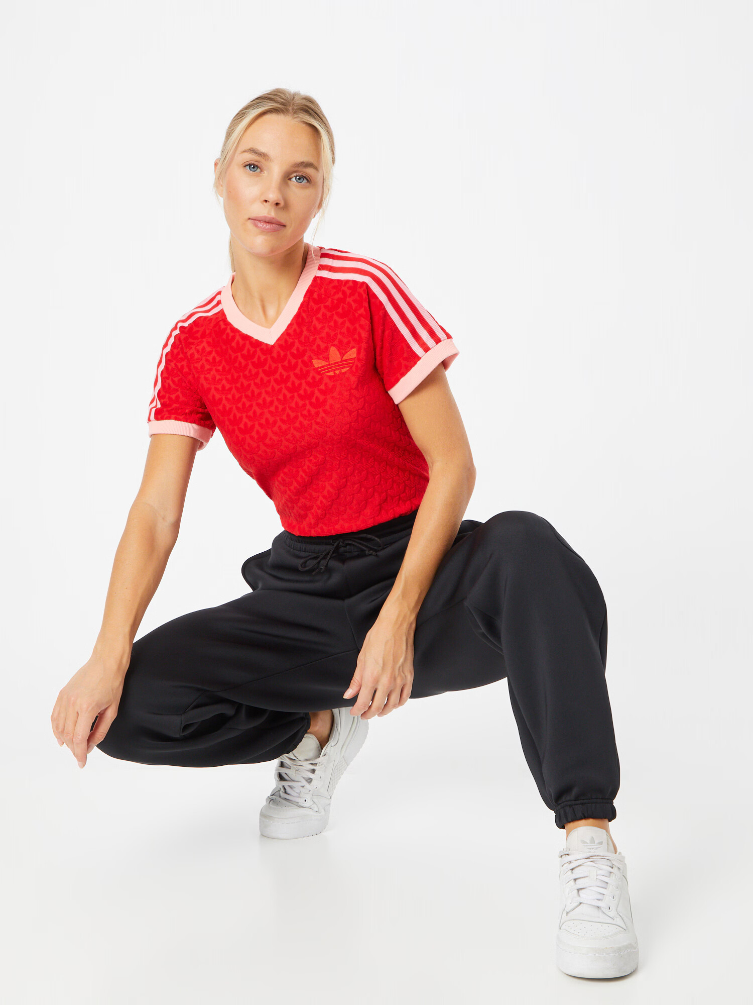 ADIDAS ORIGINALS Majica roza / rdeča - Pepit.si