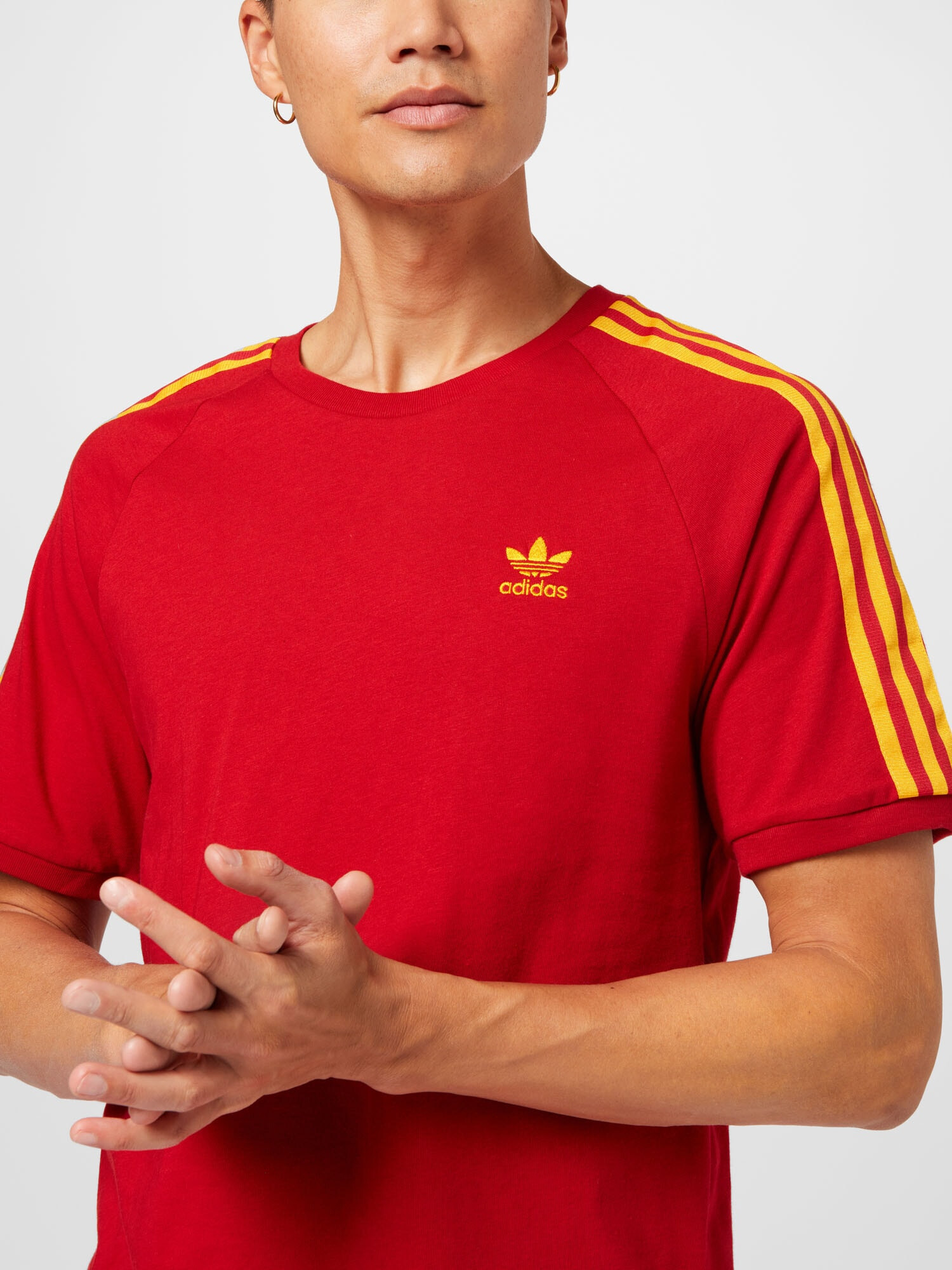 ADIDAS ORIGINALS Majica rumena / rdeča - Pepit.si