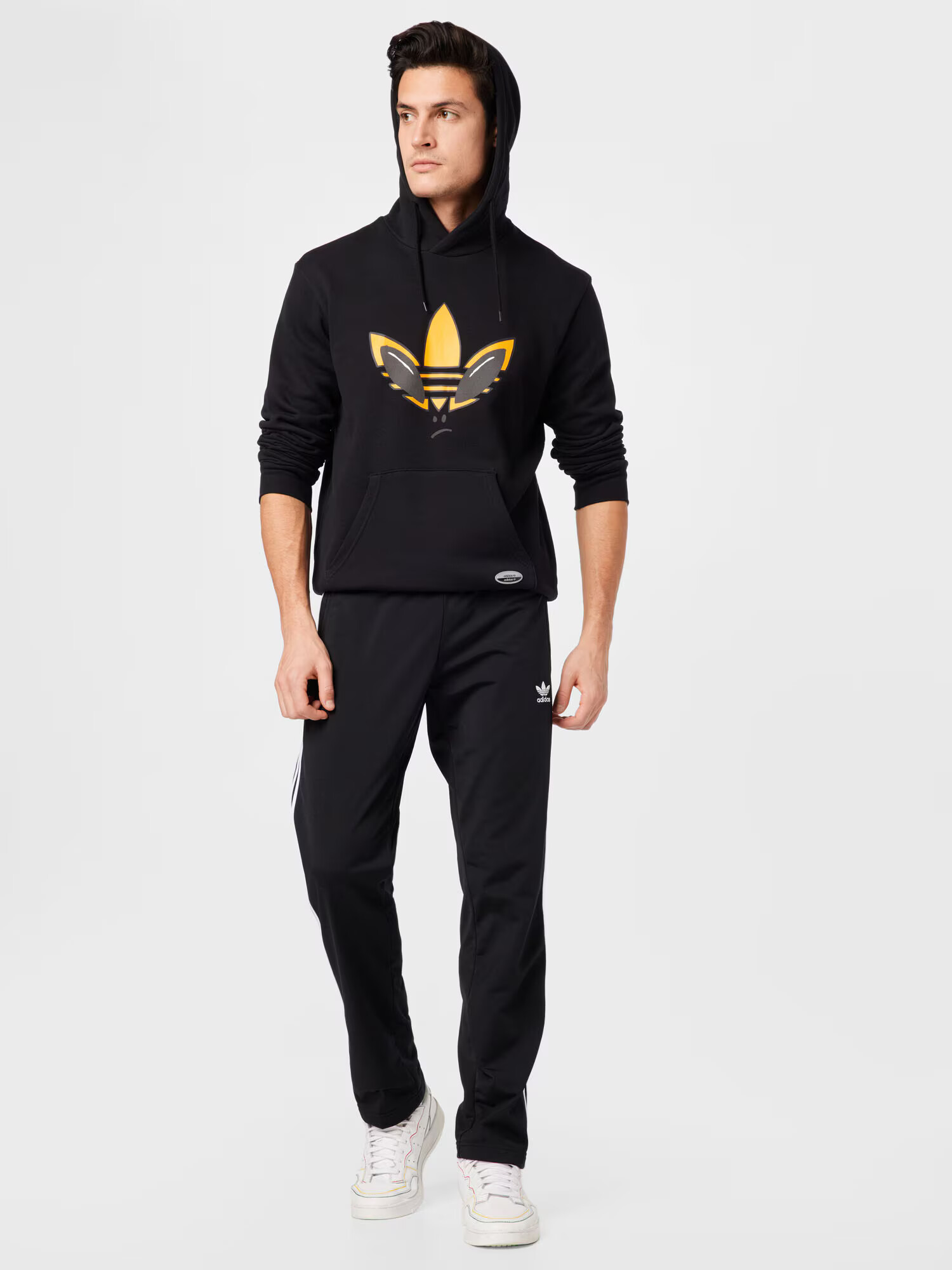 ADIDAS ORIGINALS Majica rumena / siva / črna - Pepit.si