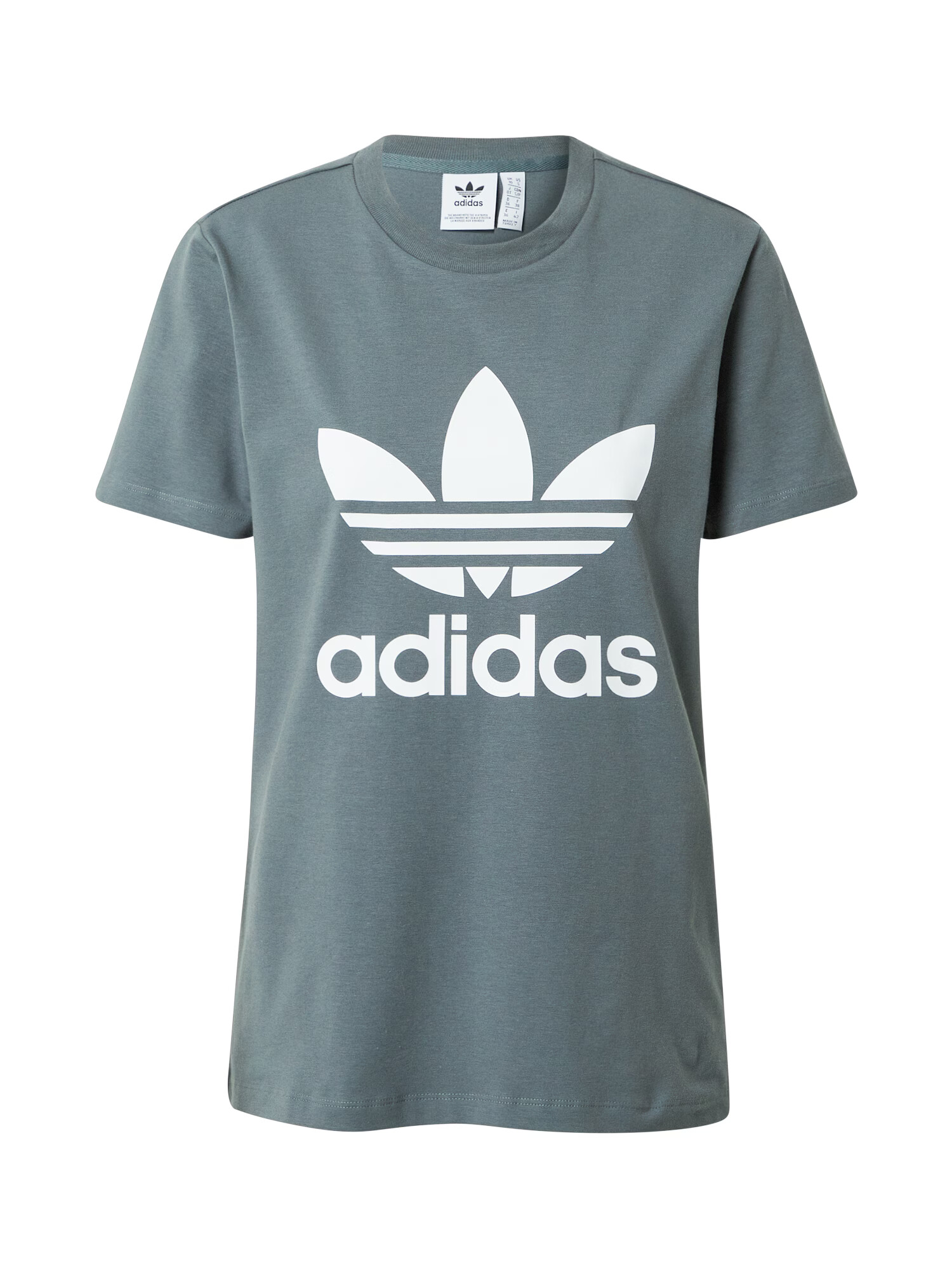 ADIDAS ORIGINALS Majica siva / bela - Pepit.si