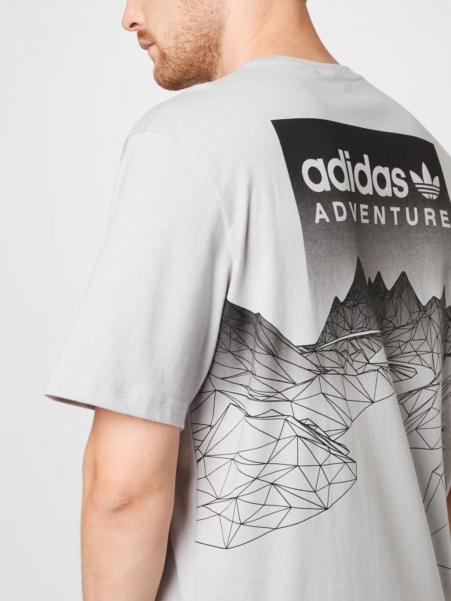 ADIDAS ORIGINALS Majica siva / črna - Pepit.si