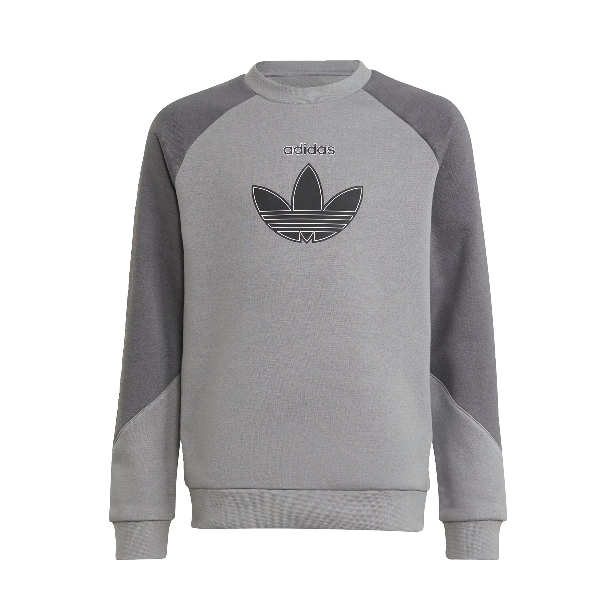 ADIDAS ORIGINALS Majica siva / temno siva / črna - Pepit.si