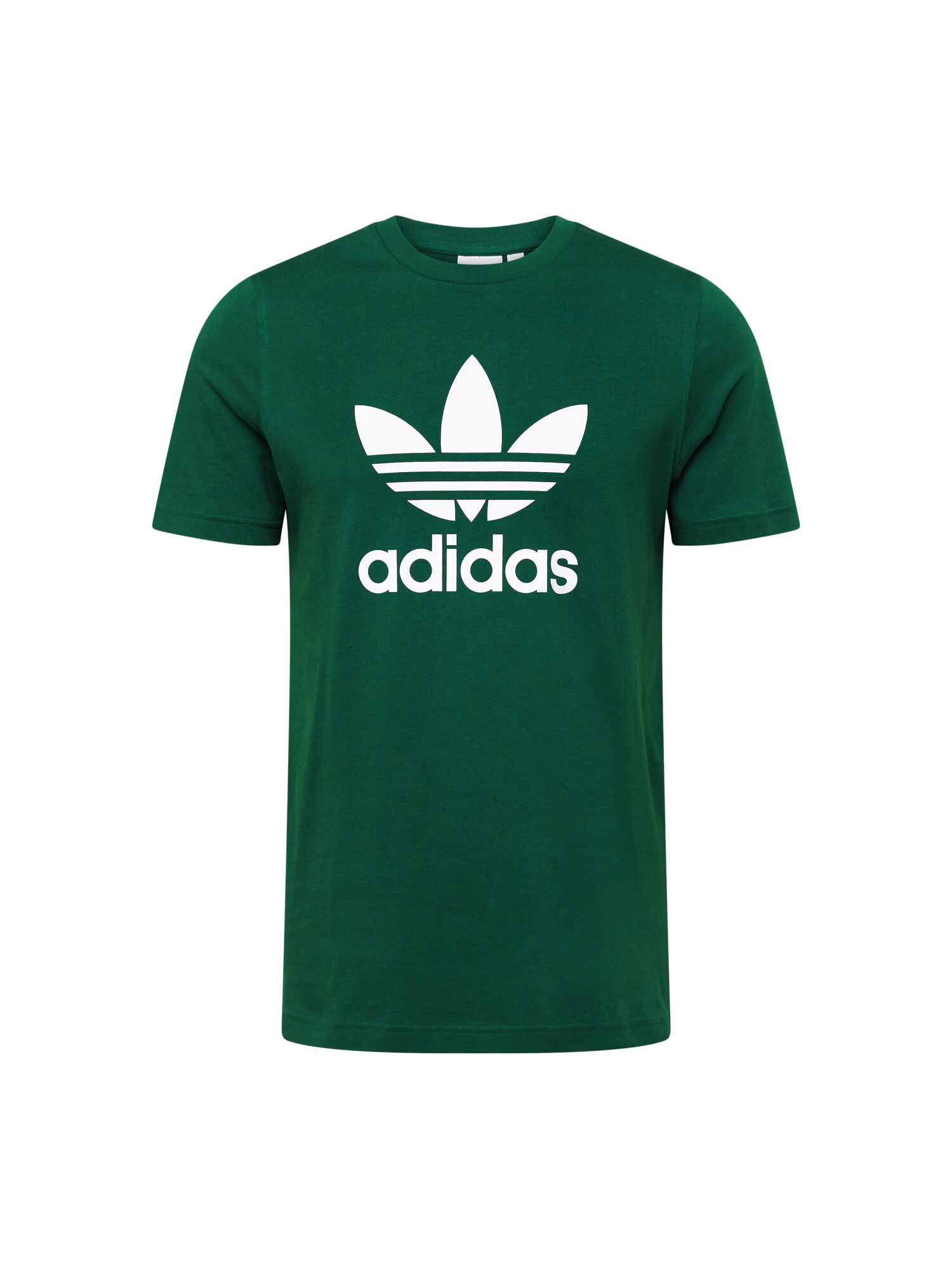 ADIDAS ORIGINALS Majica temno zelena / bela - Pepit.si