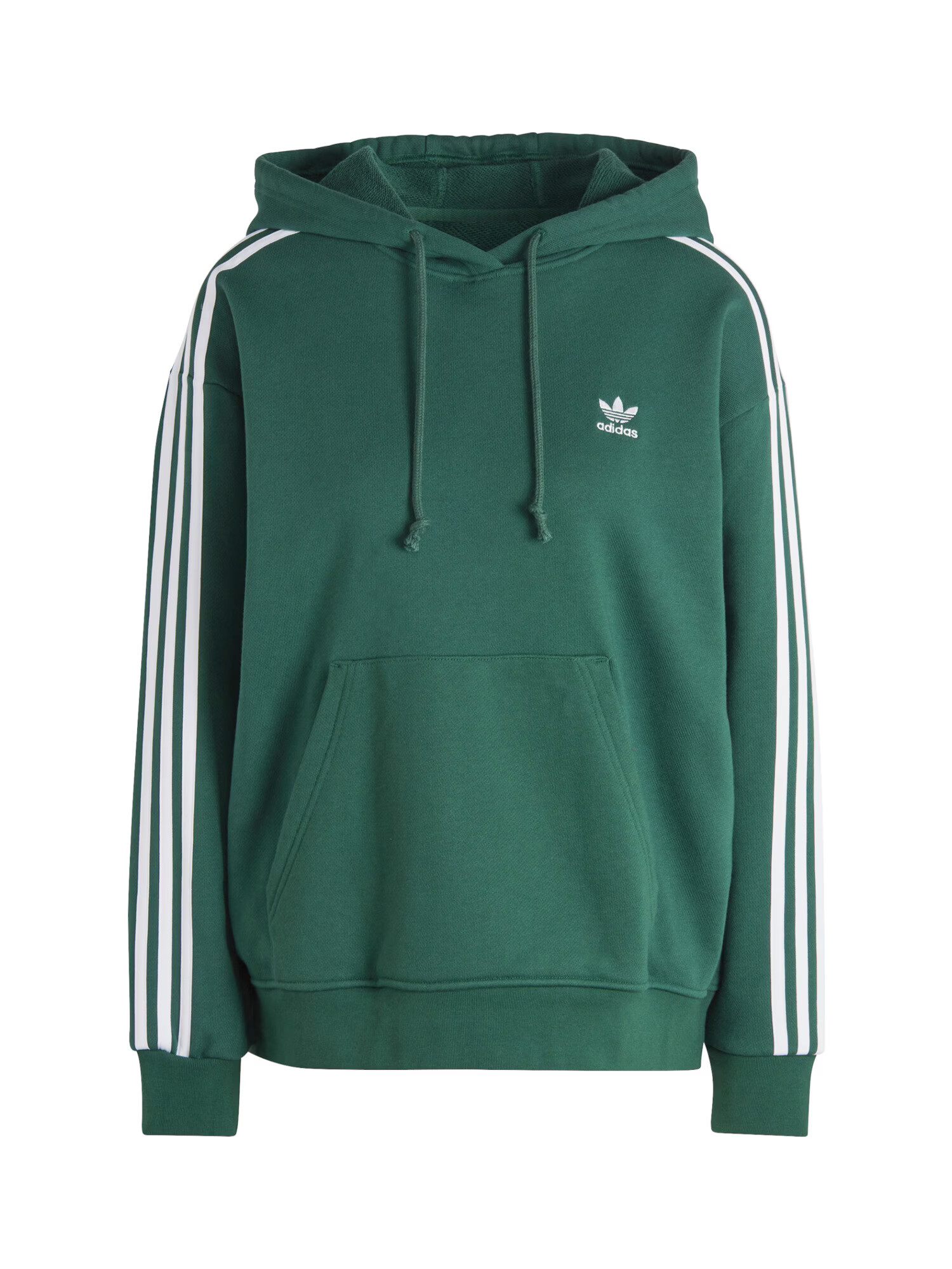 ADIDAS ORIGINALS Majica temno zelena / bela - Pepit.si