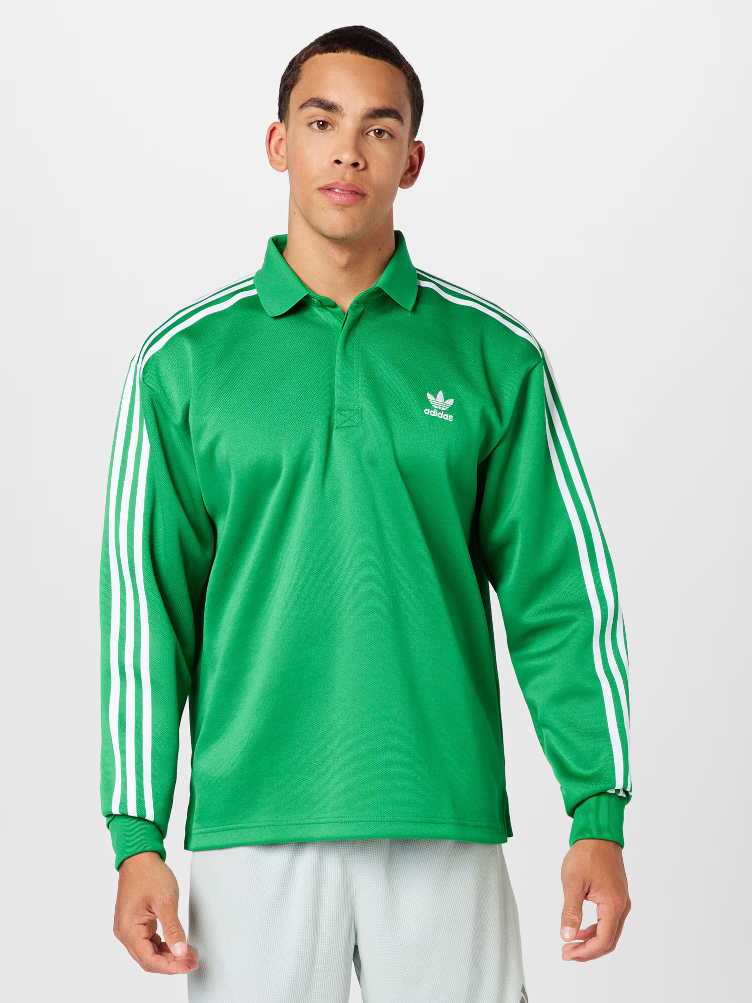 ADIDAS ORIGINALS Majica travnato zelena / bela - Pepit.si