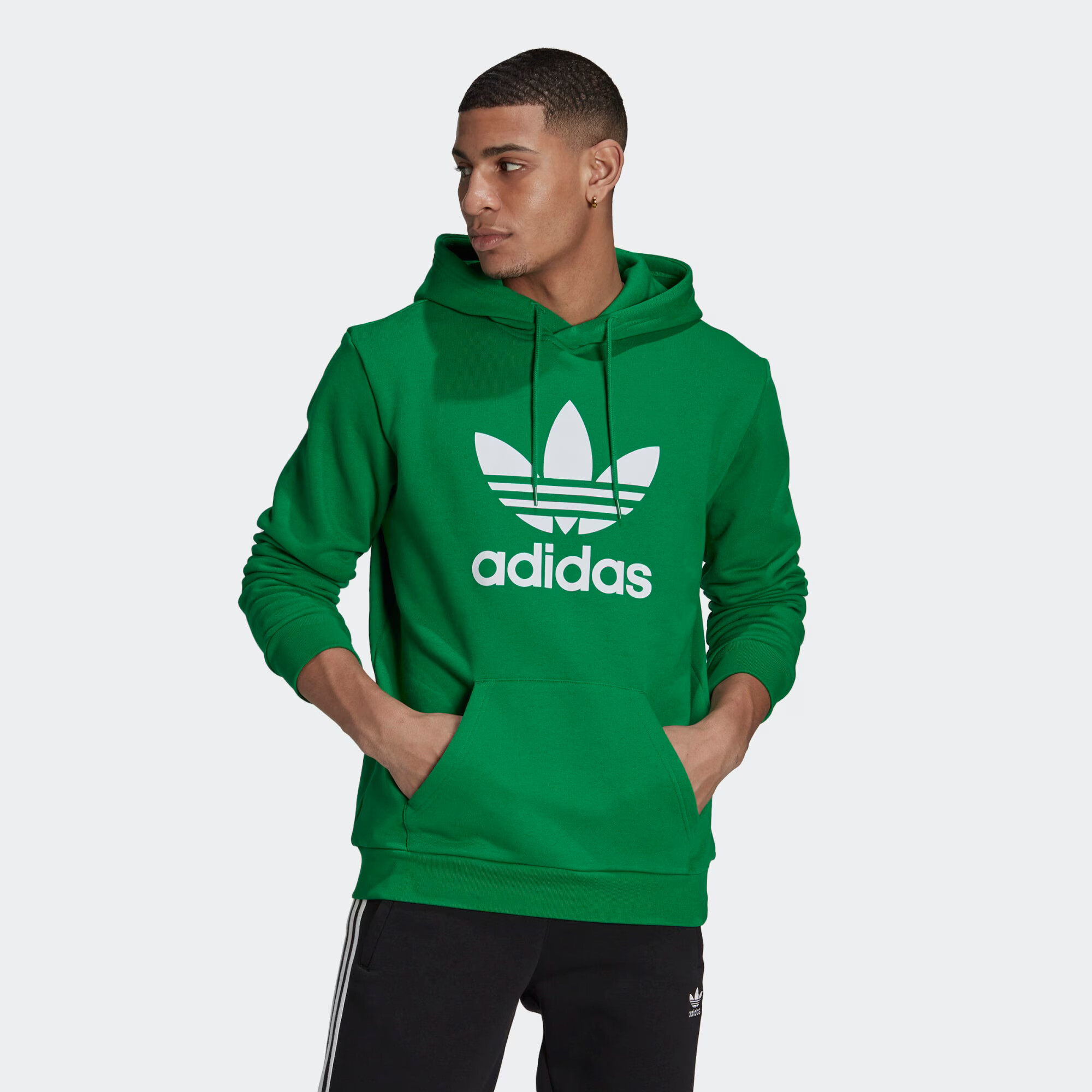 ADIDAS ORIGINALS Majica zelena / bela - Pepit.si