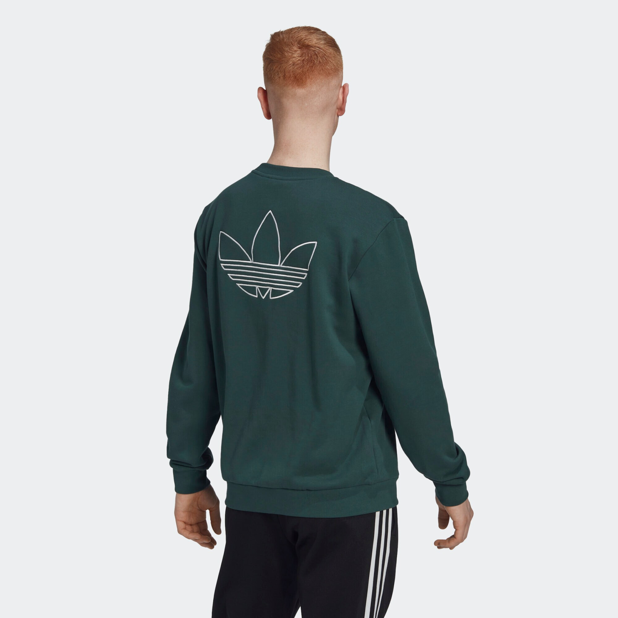 ADIDAS ORIGINALS Majica zelena / bela - Pepit.si