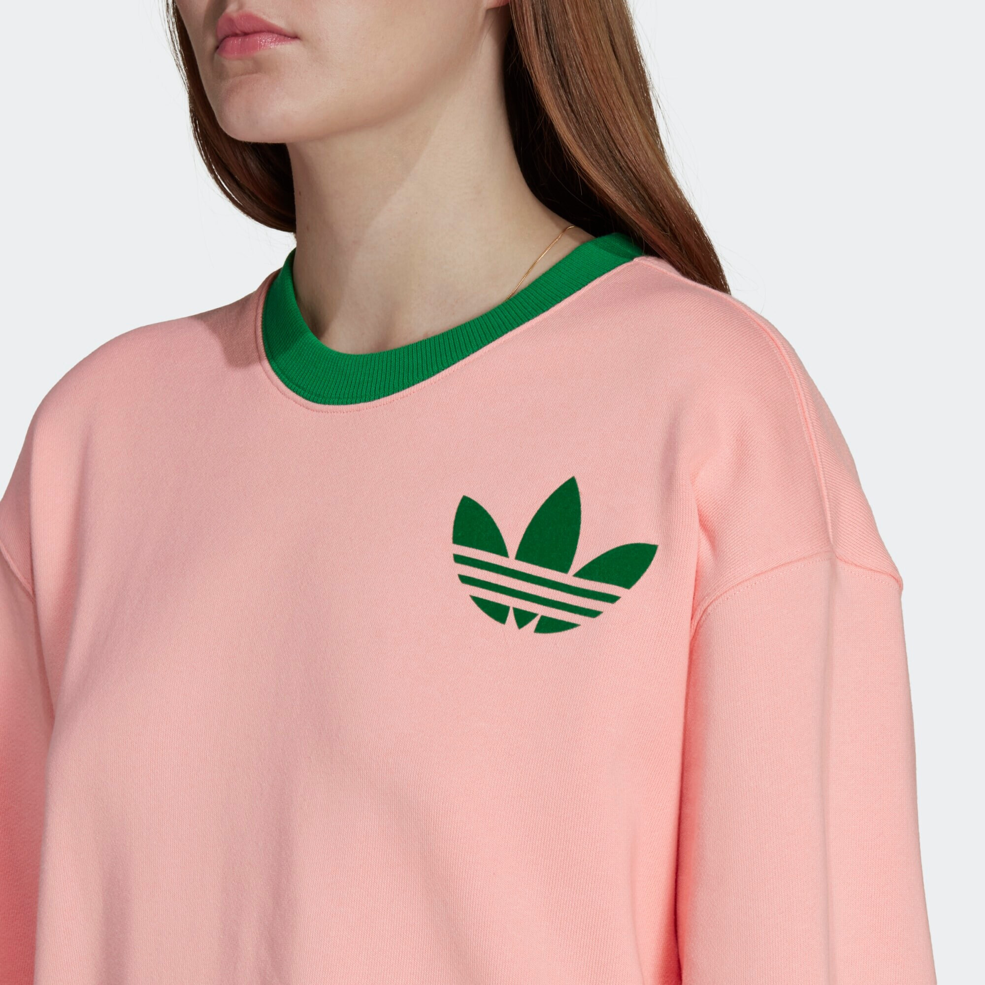 ADIDAS ORIGINALS Majica zelena / roza - Pepit.si