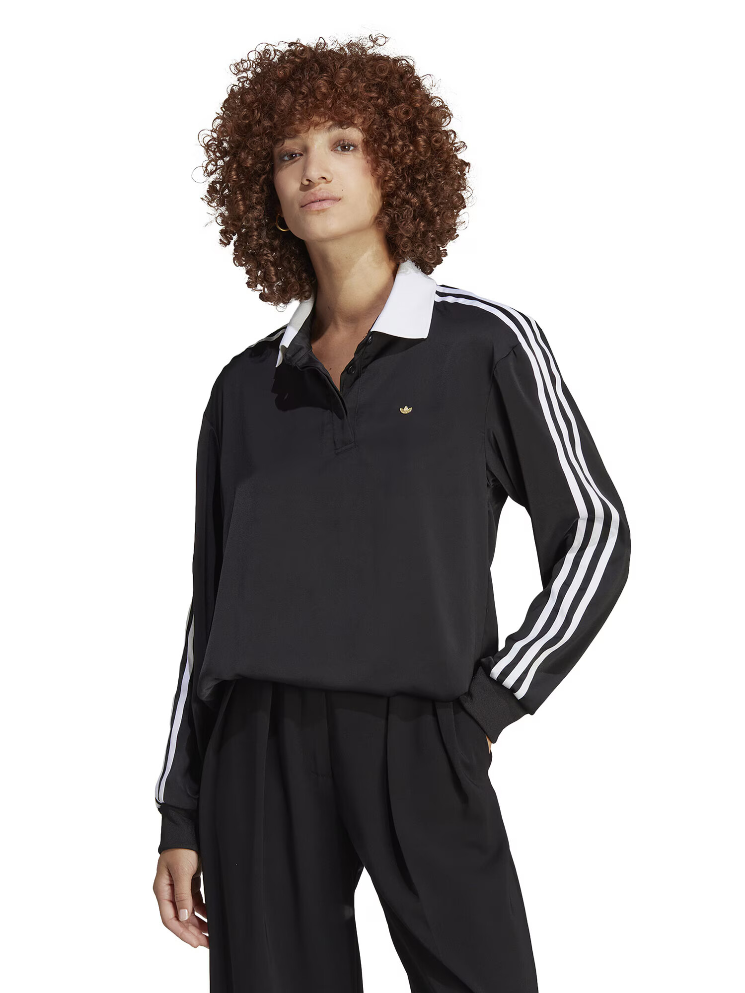 ADIDAS ORIGINALS Majica zlata / črna / bela - Pepit.si