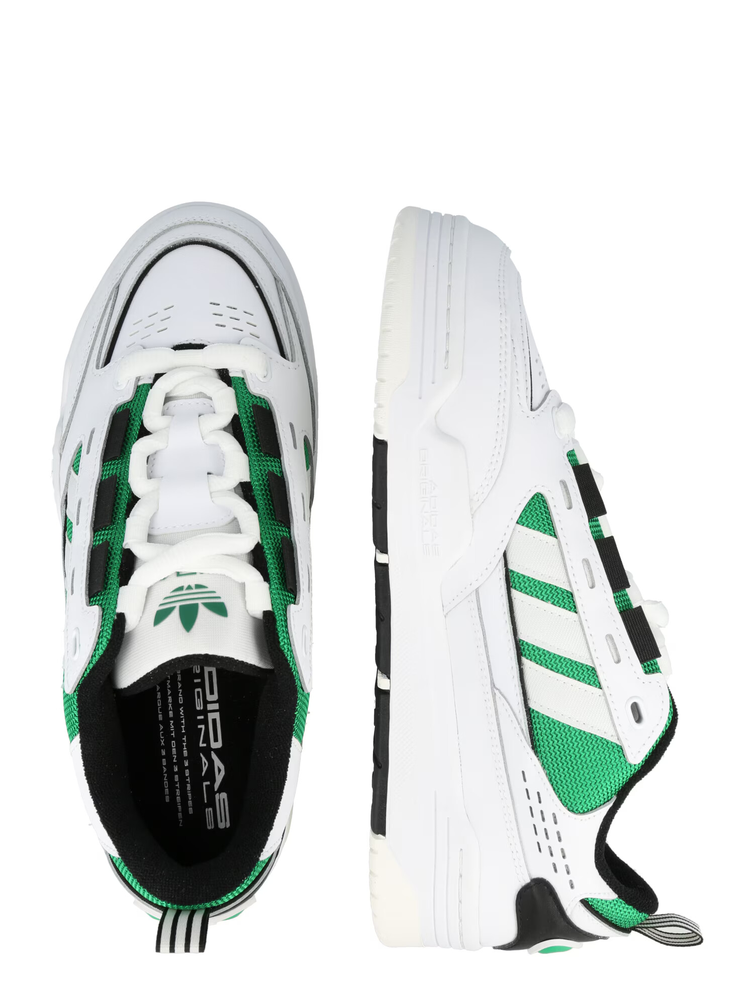 ADIDAS ORIGINALS Nizke superge 'ADI2000' zelena / bela - Pepit.si