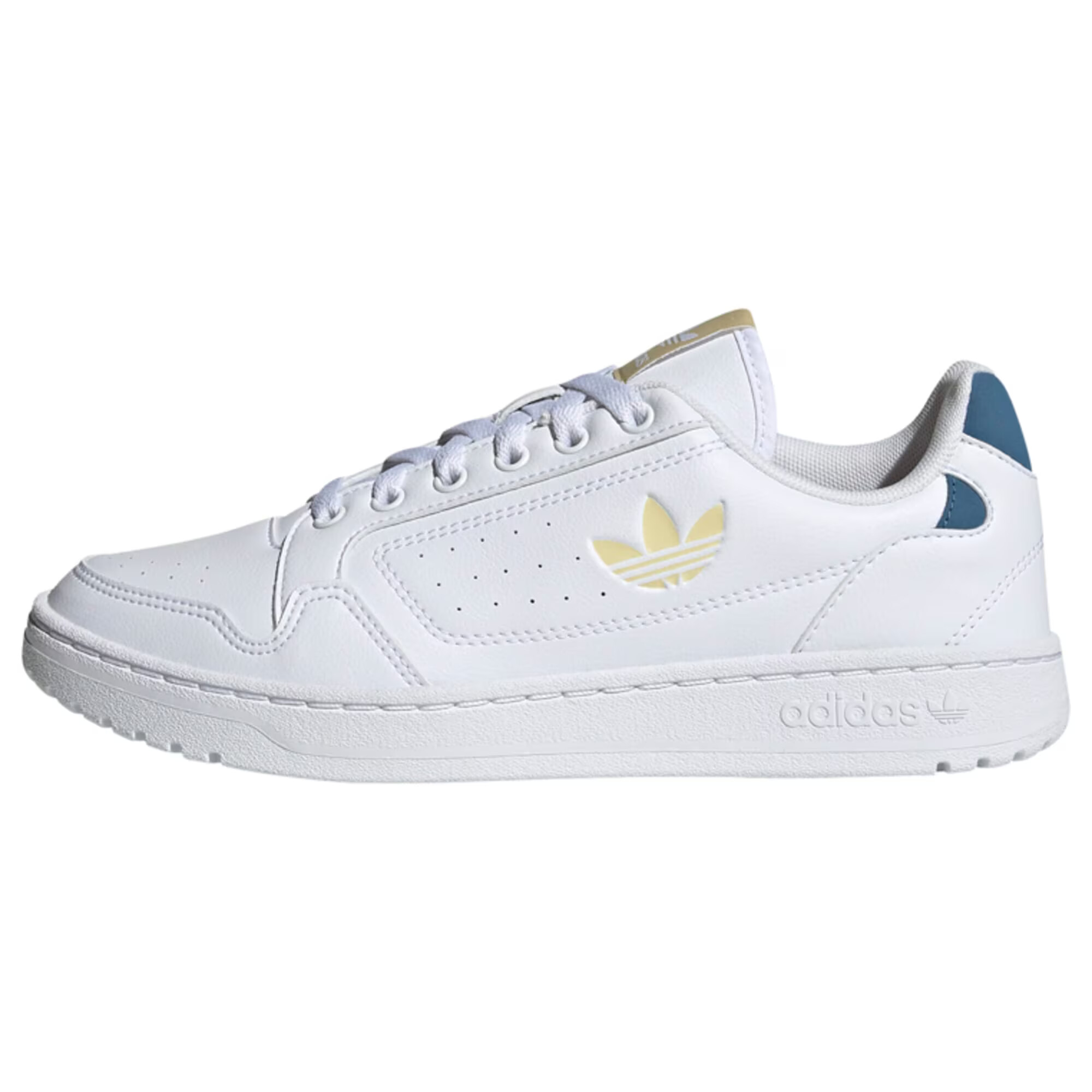 ADIDAS ORIGINALS Nizke superge bela / modra / rumena - Pepit.si