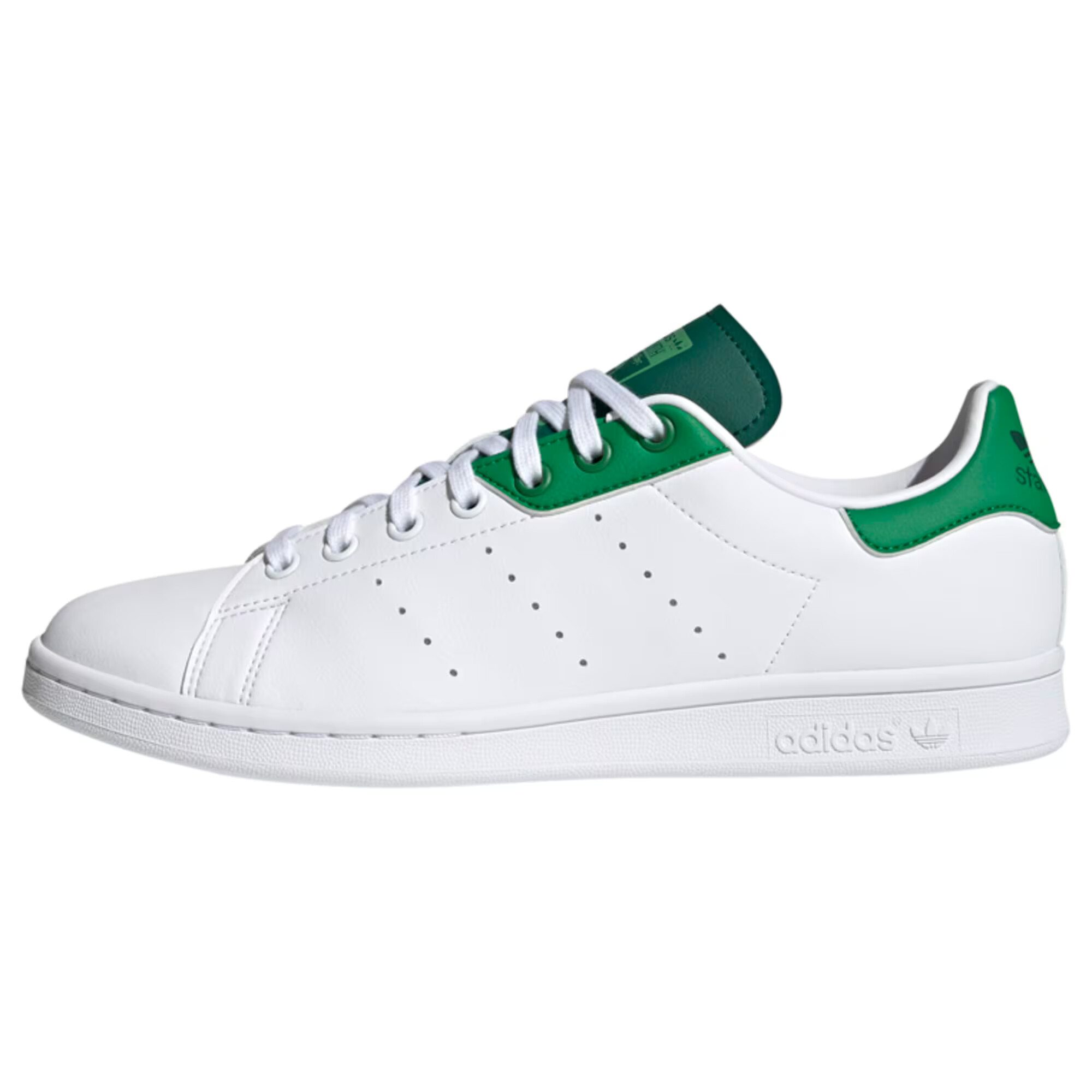 ADIDAS ORIGINALS Nizke superge bela / zelena - Pepit.si