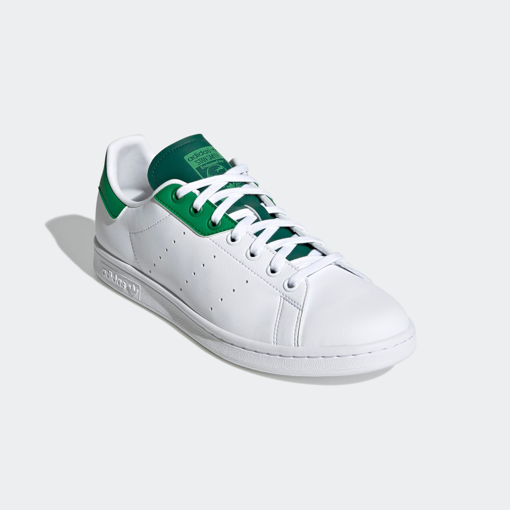 ADIDAS ORIGINALS Nizke superge bela / zelena - Pepit.si