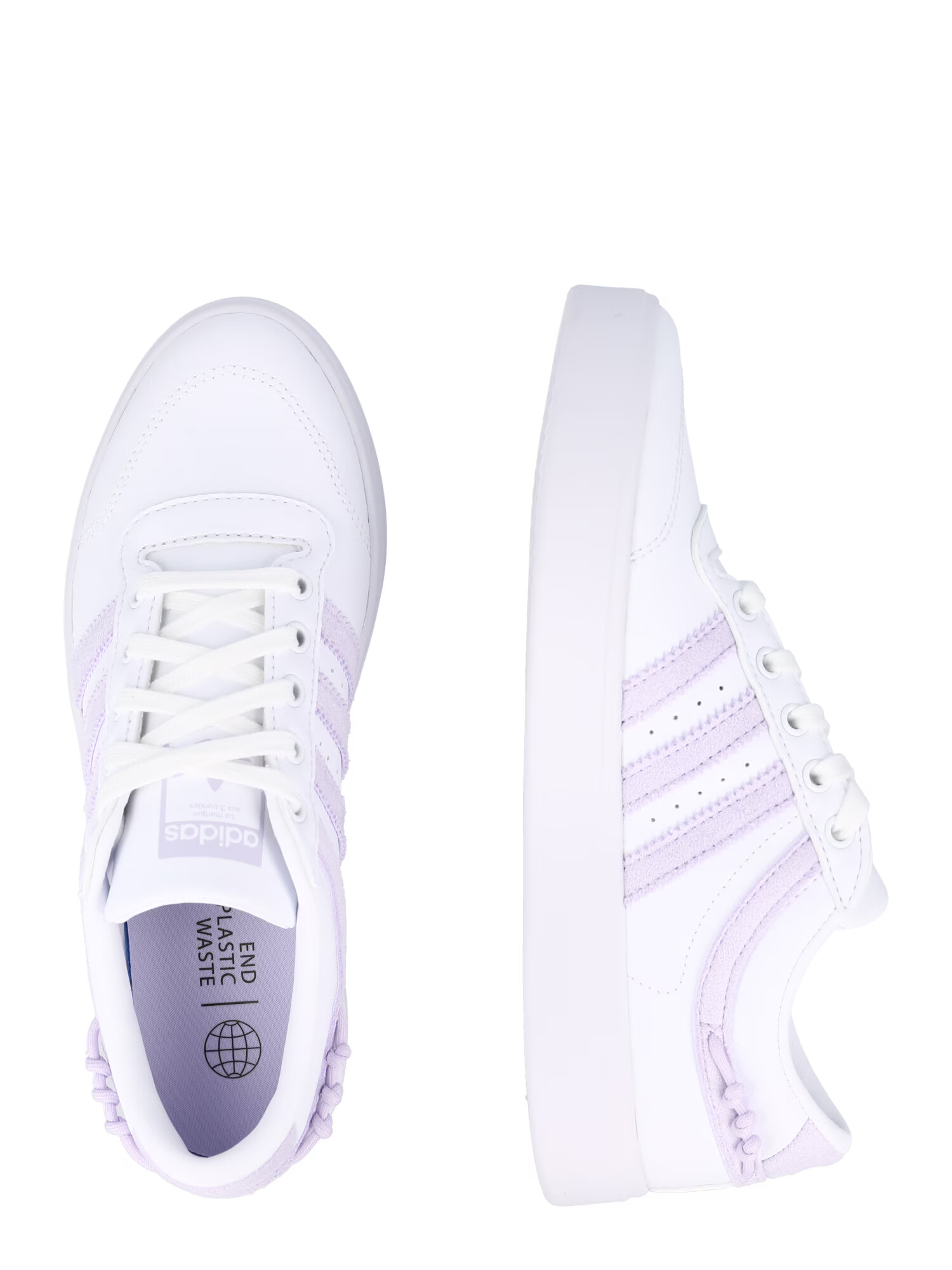 ADIDAS ORIGINALS Nizke superge 'BRYONY' pastelno lila / bela - Pepit.si