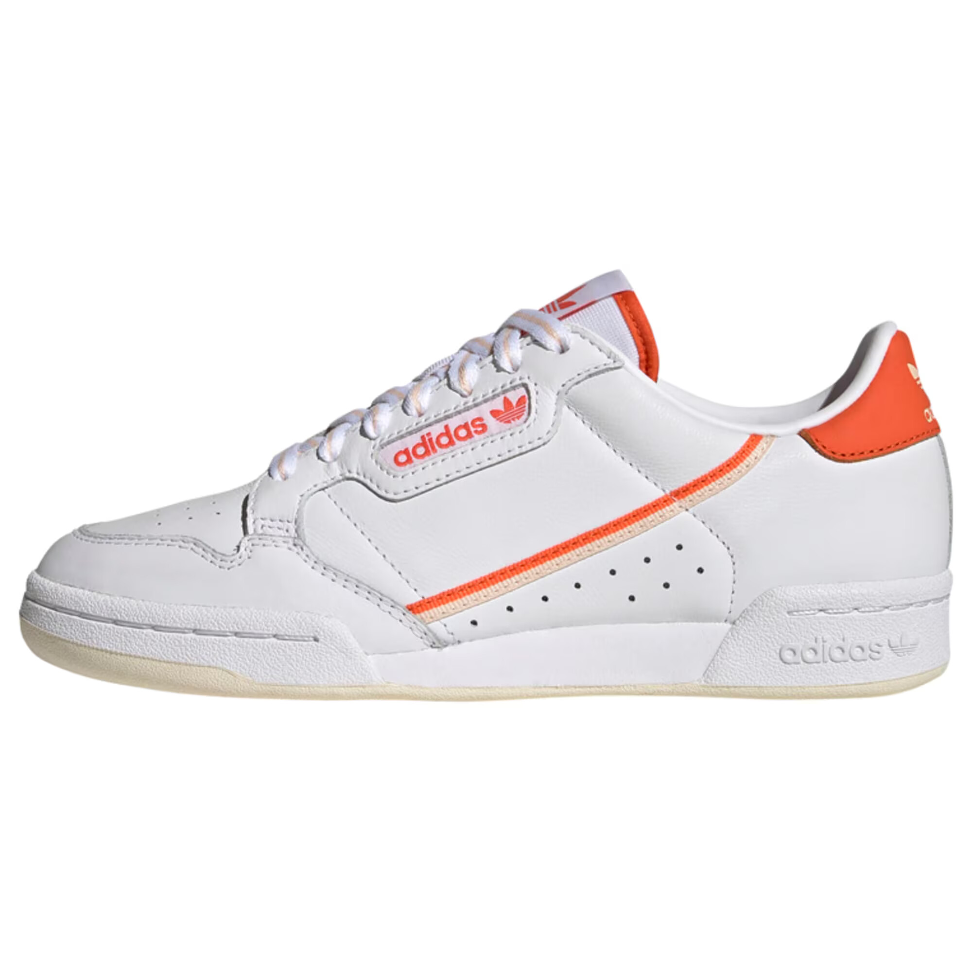 ADIDAS ORIGINALS Nizke superge 'Continental 80' temno oranžna / bela - Pepit.si