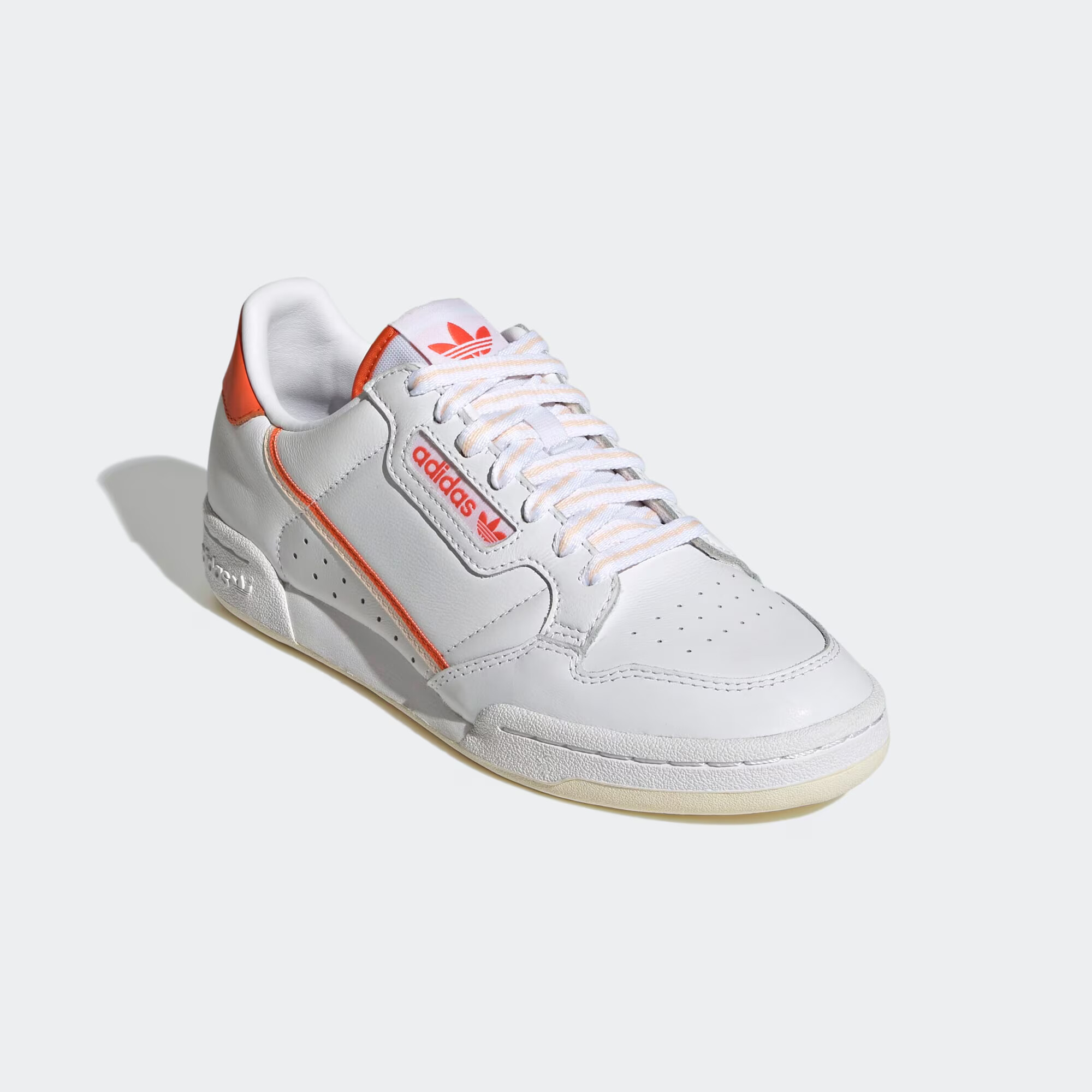 ADIDAS ORIGINALS Nizke superge 'Continental 80' temno oranžna / bela - Pepit.si