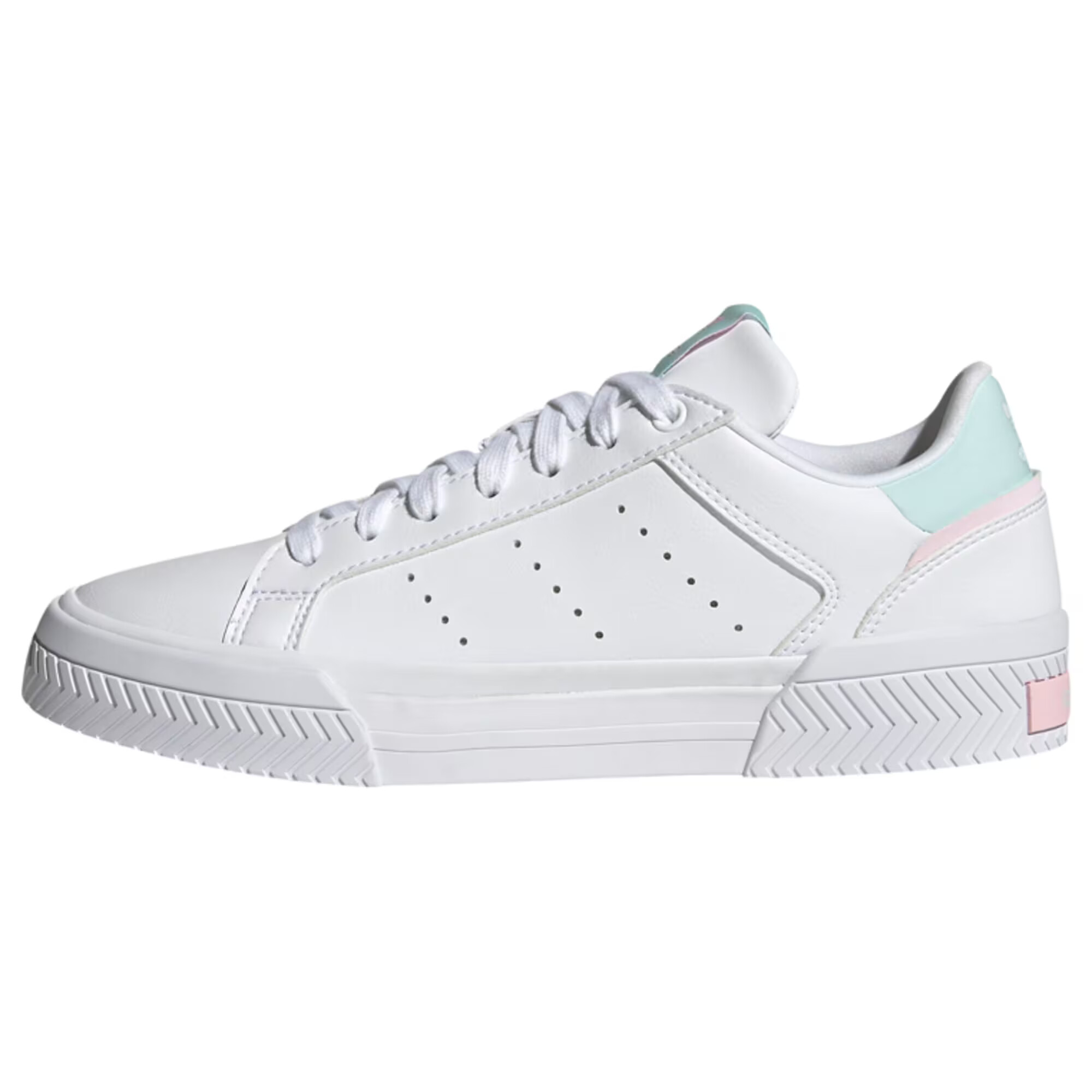 ADIDAS ORIGINALS Nizke superge 'Court Tourino' pastelno zelena / svetlo roza / bela - Pepit.si