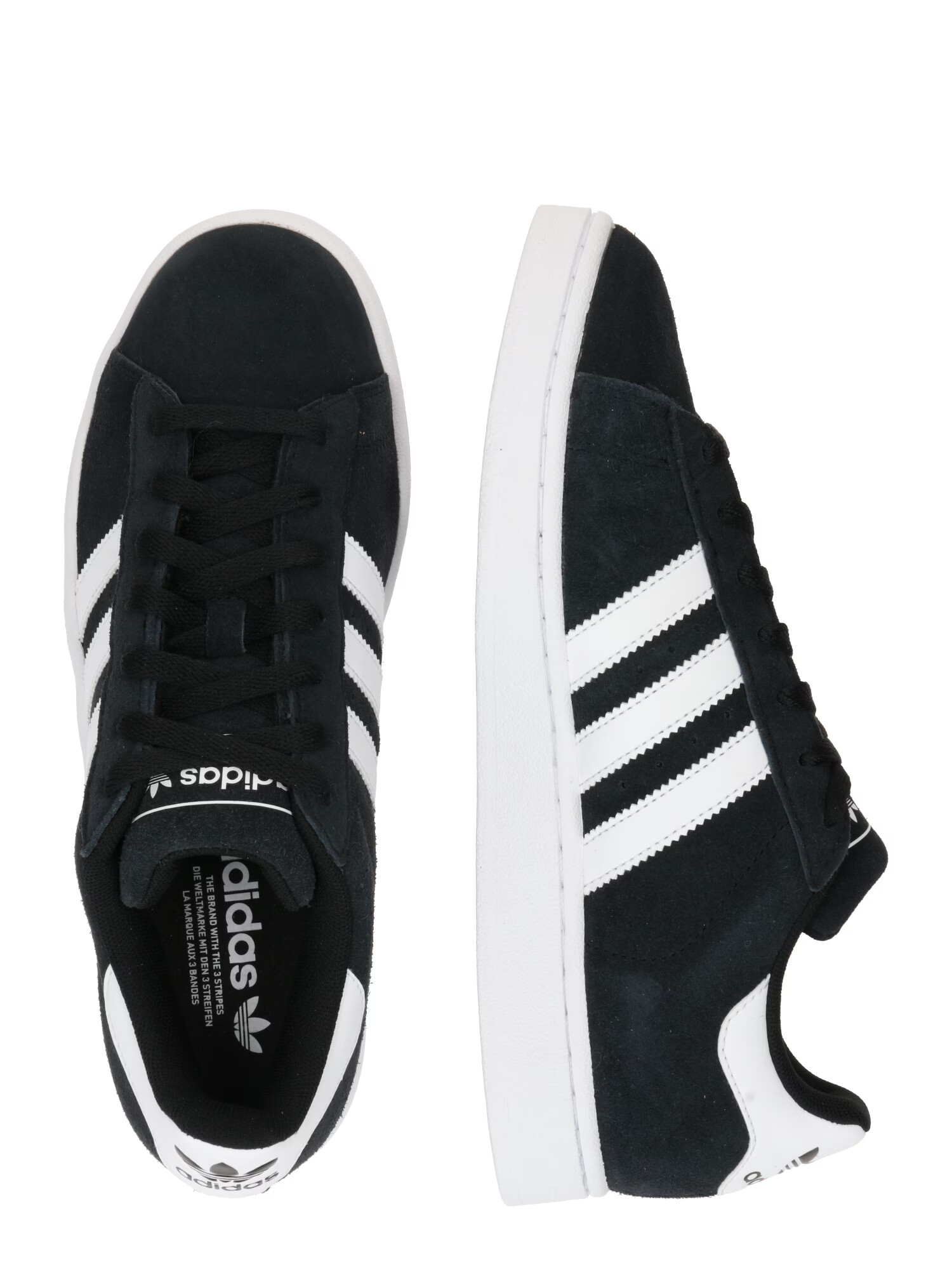 ADIDAS ORIGINALS Nizke superge črna / bela - Pepit.si