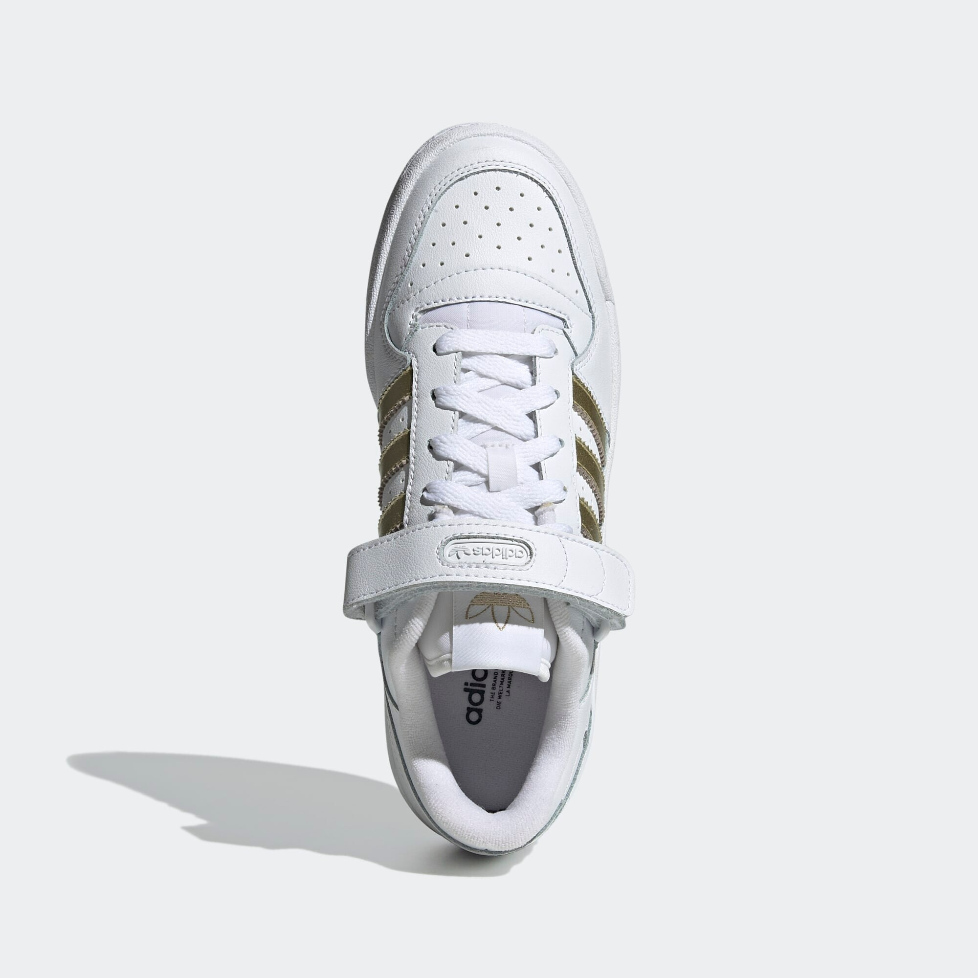 ADIDAS ORIGINALS Nizke superge 'Forum' zlata / bela - Pepit.si