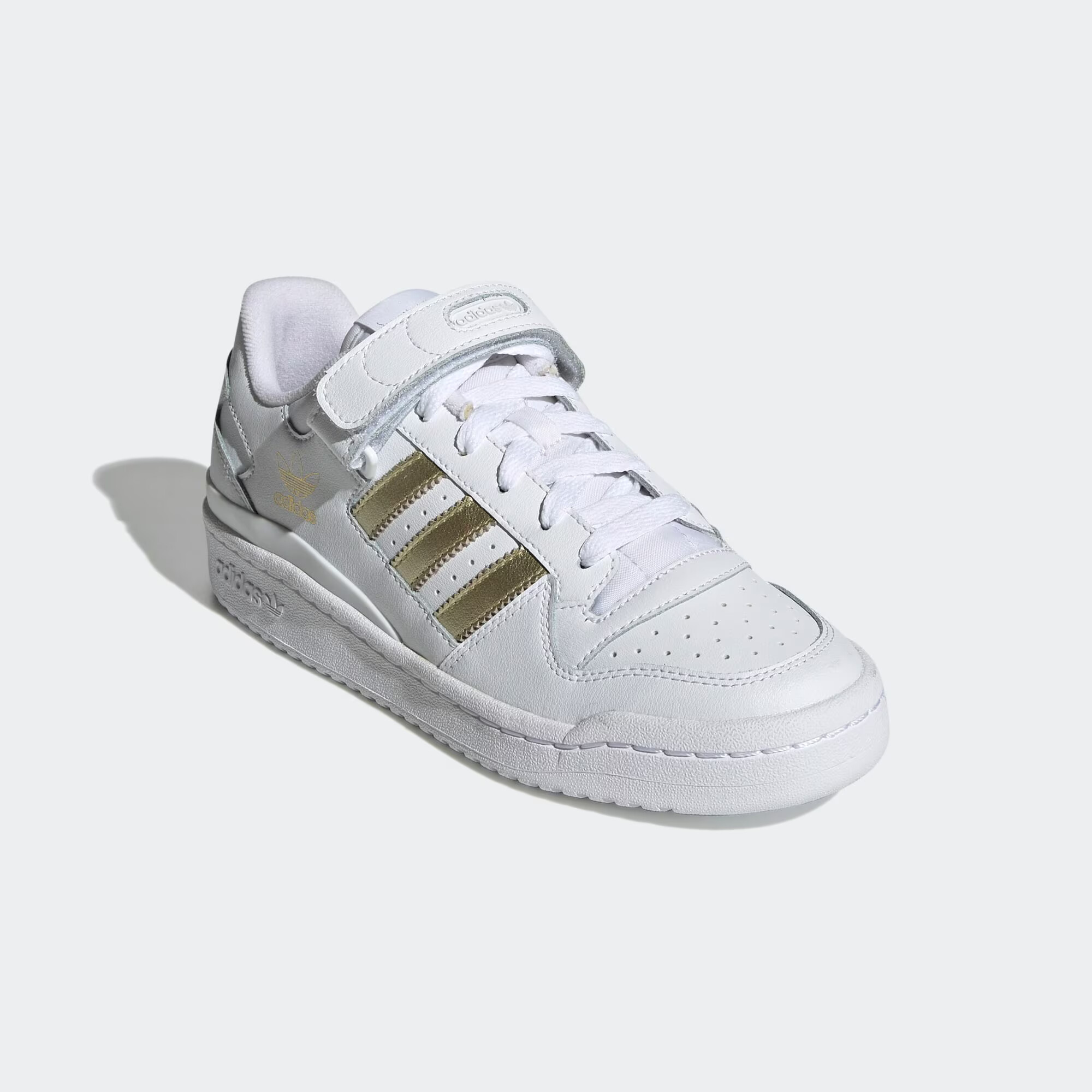 ADIDAS ORIGINALS Nizke superge 'Forum' zlata / bela - Pepit.si