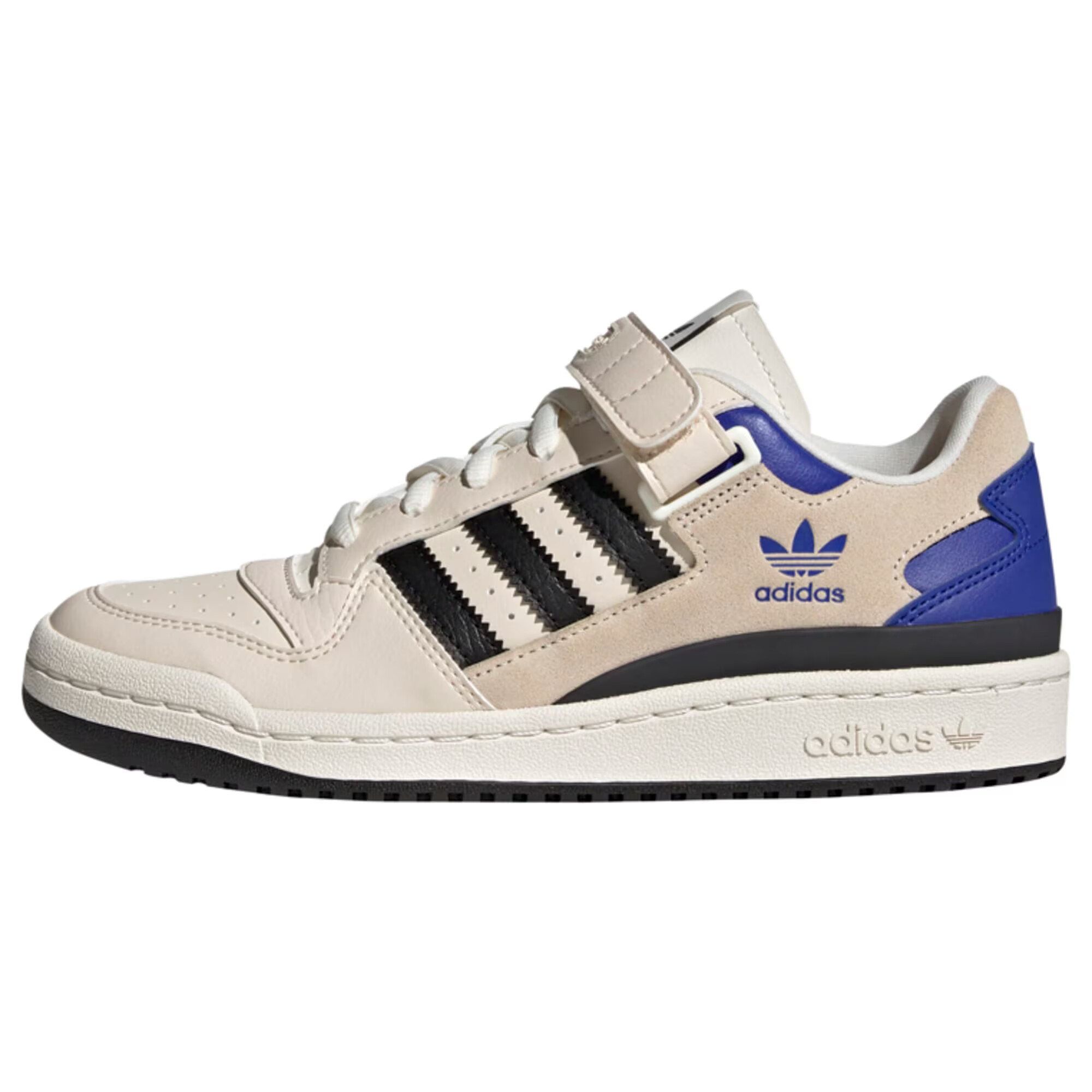 ADIDAS ORIGINALS Nizke superge 'Forum' bež / modra / črna - Pepit.si