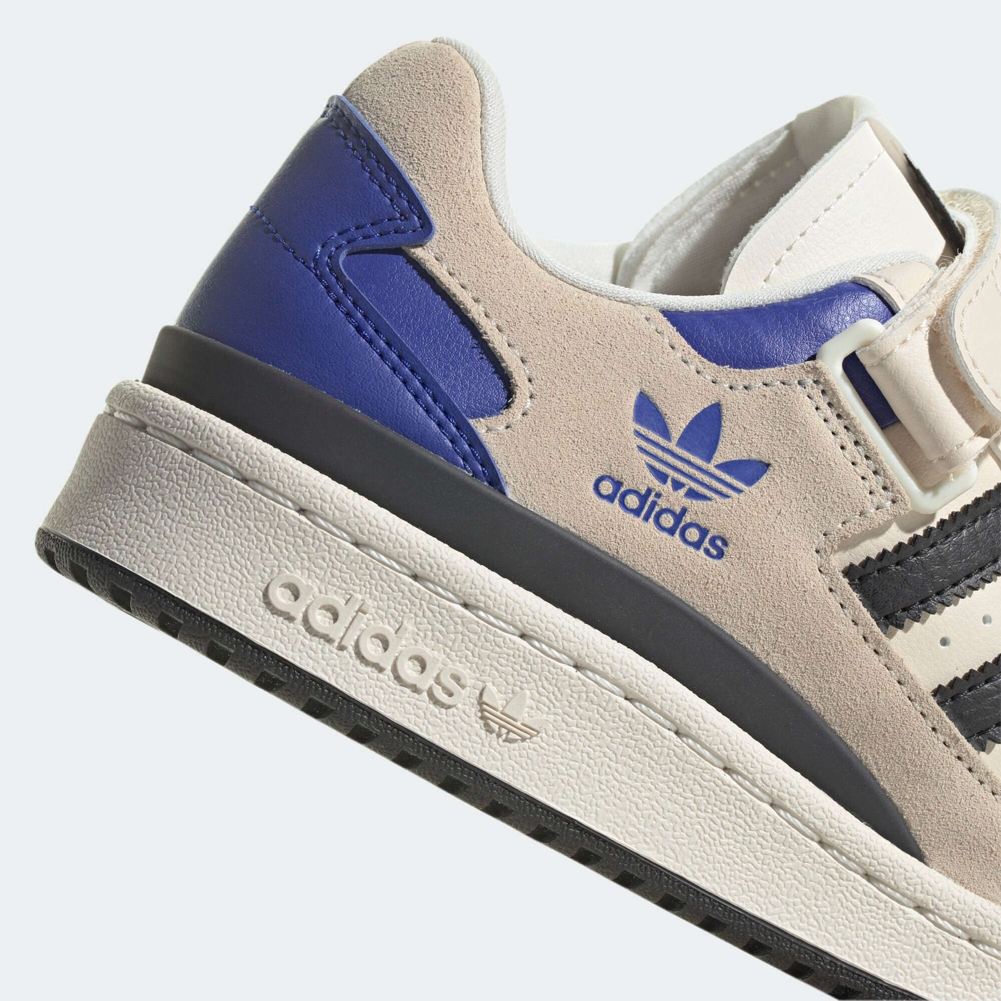 ADIDAS ORIGINALS Nizke superge 'Forum' bež / modra / črna - Pepit.si