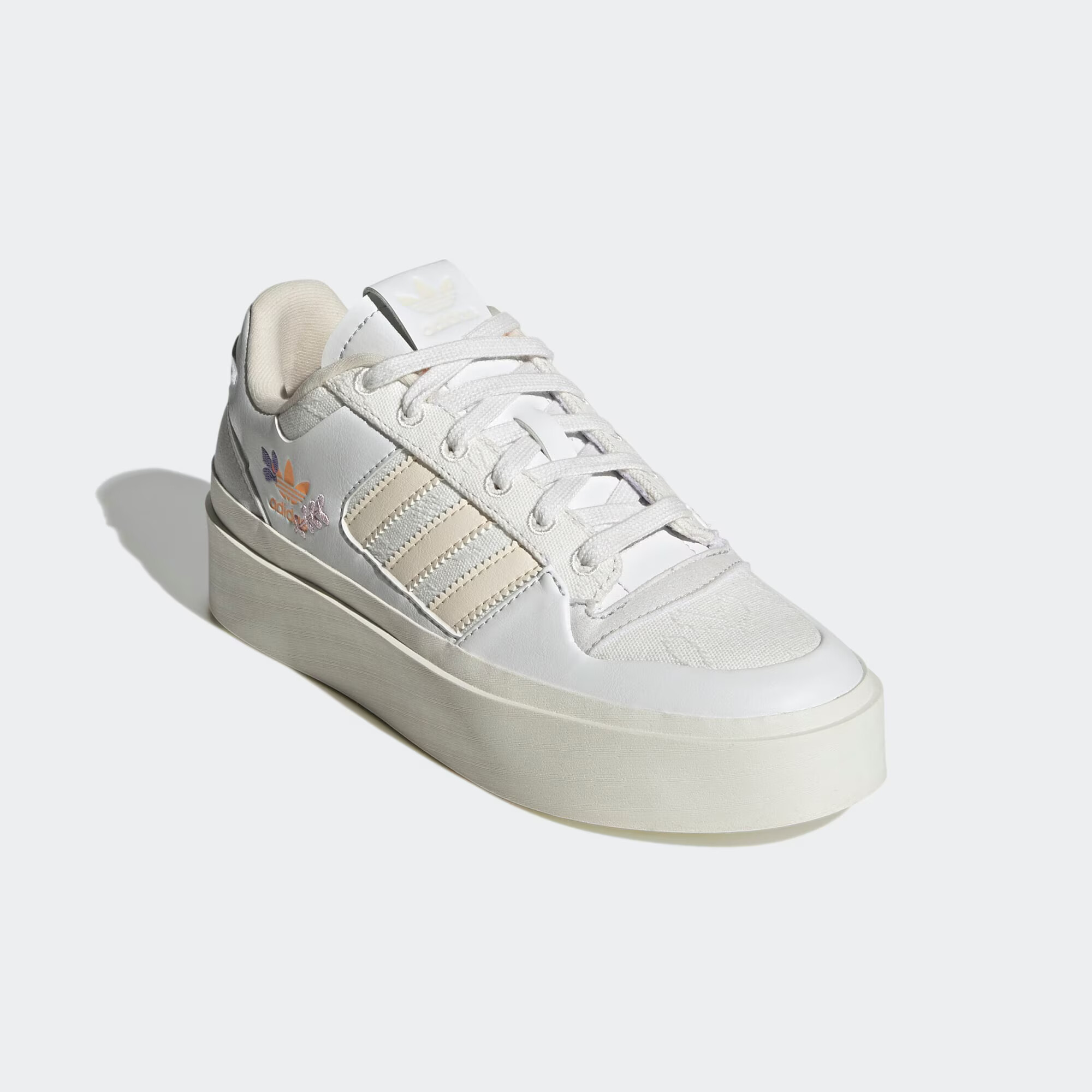 ADIDAS ORIGINALS Nizke superge 'Forum Bonega' breskev / bela - Pepit.si