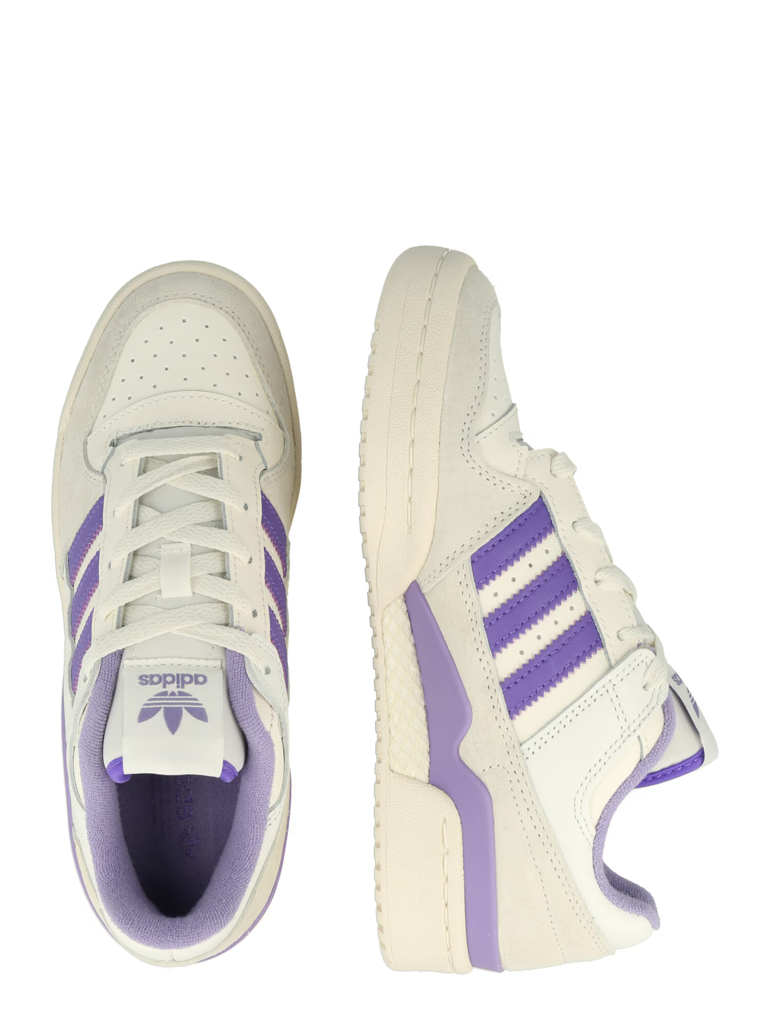 ADIDAS ORIGINALS Nizke superge 'FORUM' lila / bela - Pepit.si