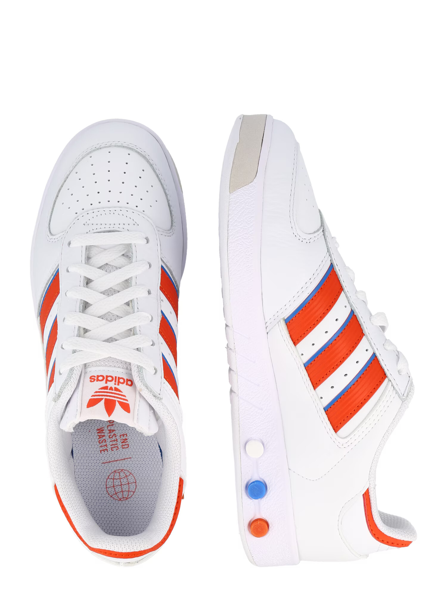 ADIDAS ORIGINALS Nizke superge 'G.S. Court' modra / rdeča / bela - Pepit.si