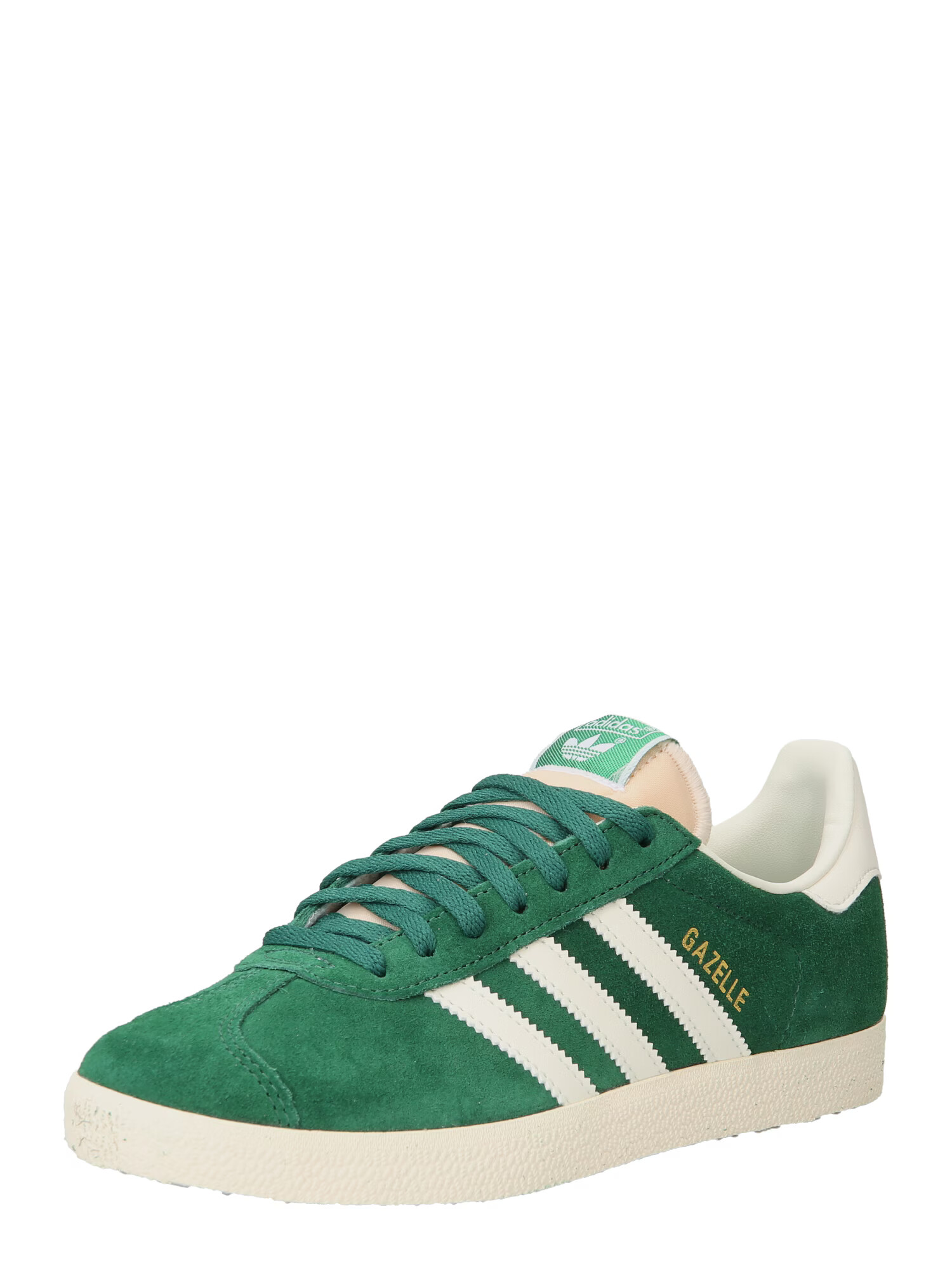 ADIDAS ORIGINALS Nizke superge 'Gazelle' ecru / zlata / smaragd / bela - Pepit.si