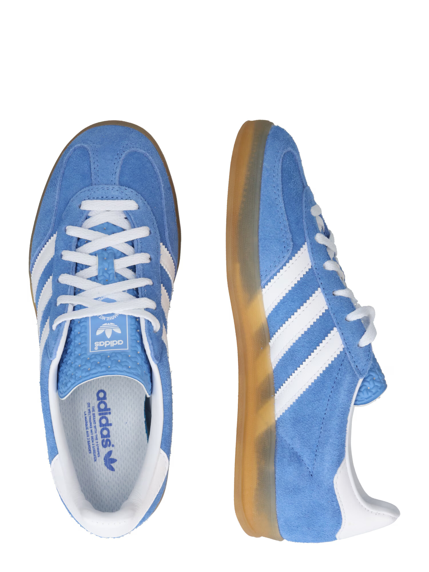 ADIDAS ORIGINALS Nizke superge 'GAZELLE' kraljevo modra / zlata / bela - Pepit.si