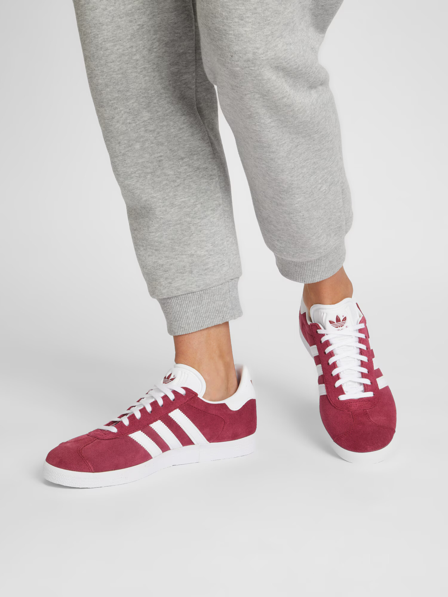 ADIDAS ORIGINALS Nizke superge 'Gazelle' merlot / bela - Pepit.si